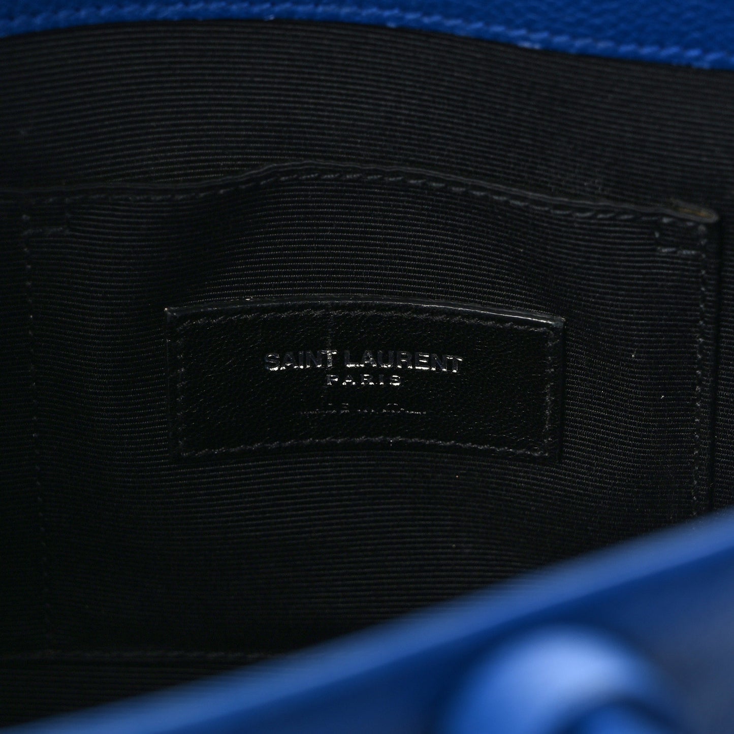 Calfskin Nano Sac De Jour Royal Blue