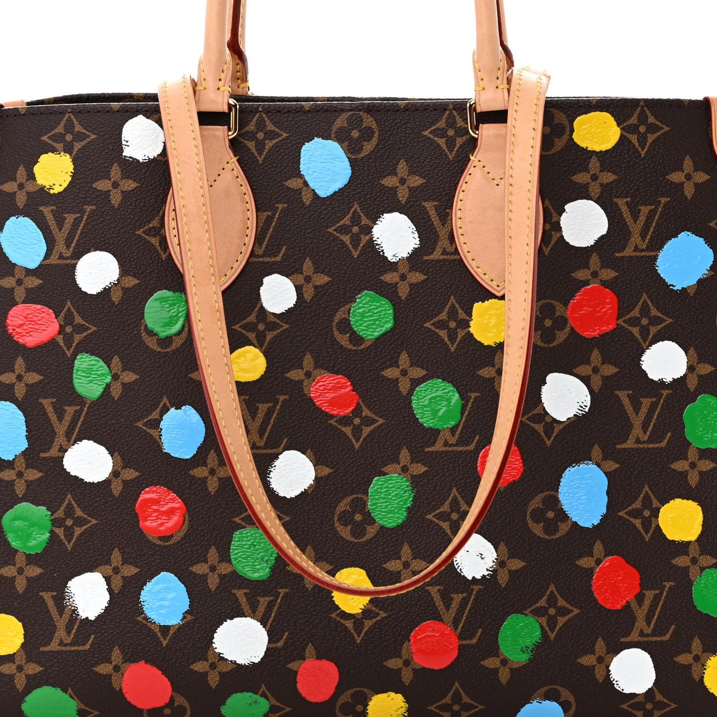 LV X YK Monogram Onthego MM Multicolor