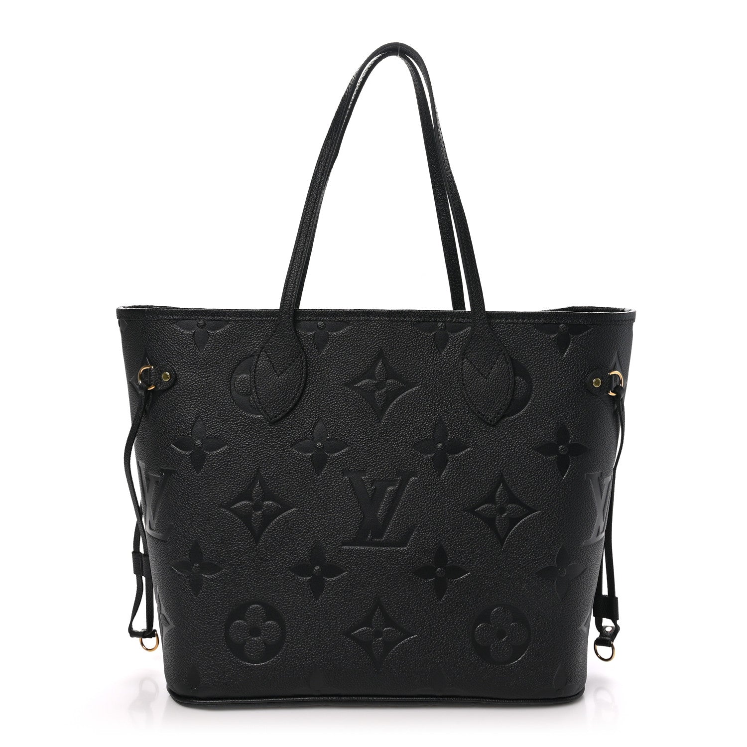 Louis Vuitton Empreinte Monogram Giant Neverfull MM Black 1 of 11