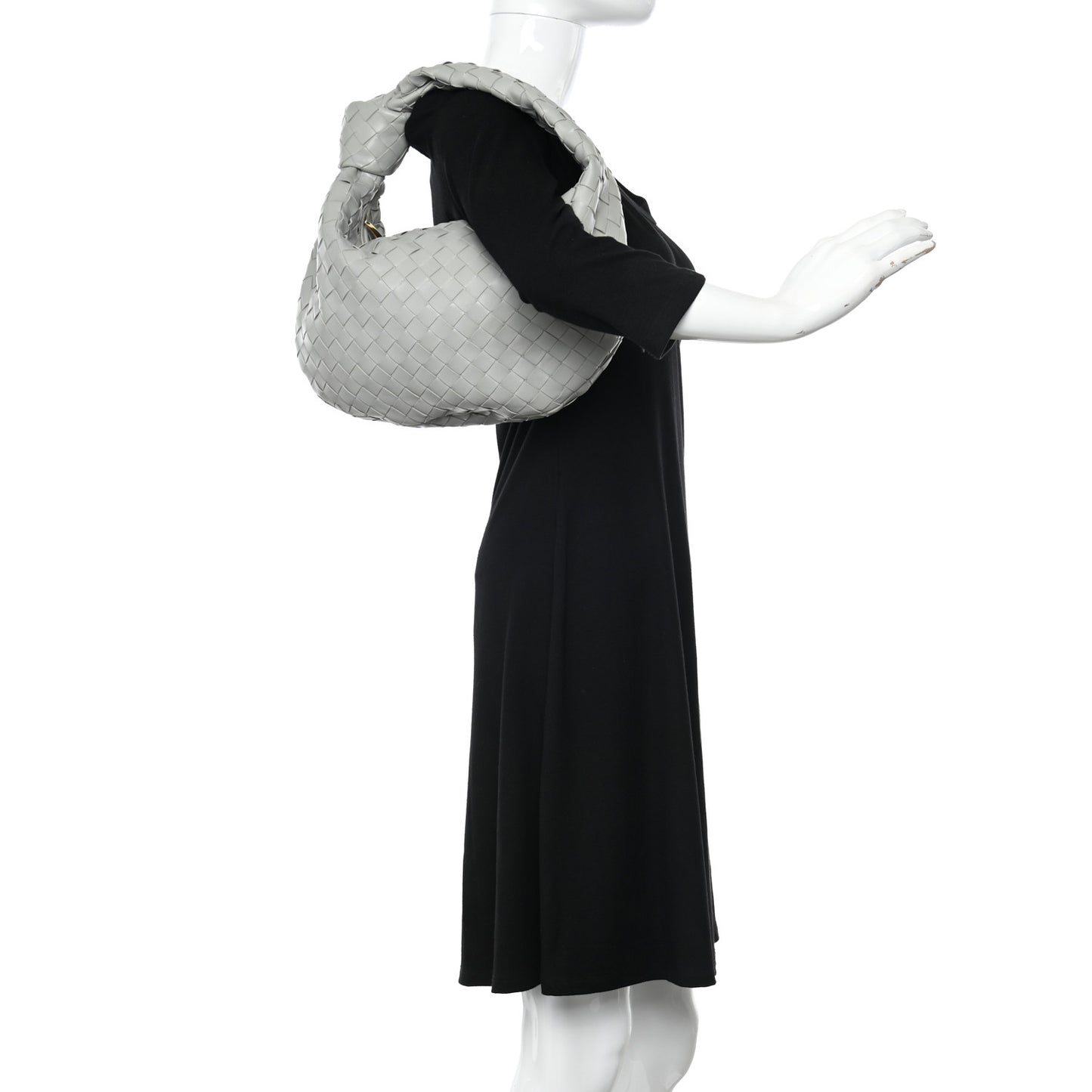 Nappa Intrecciato Teen Jodie Agate Grey