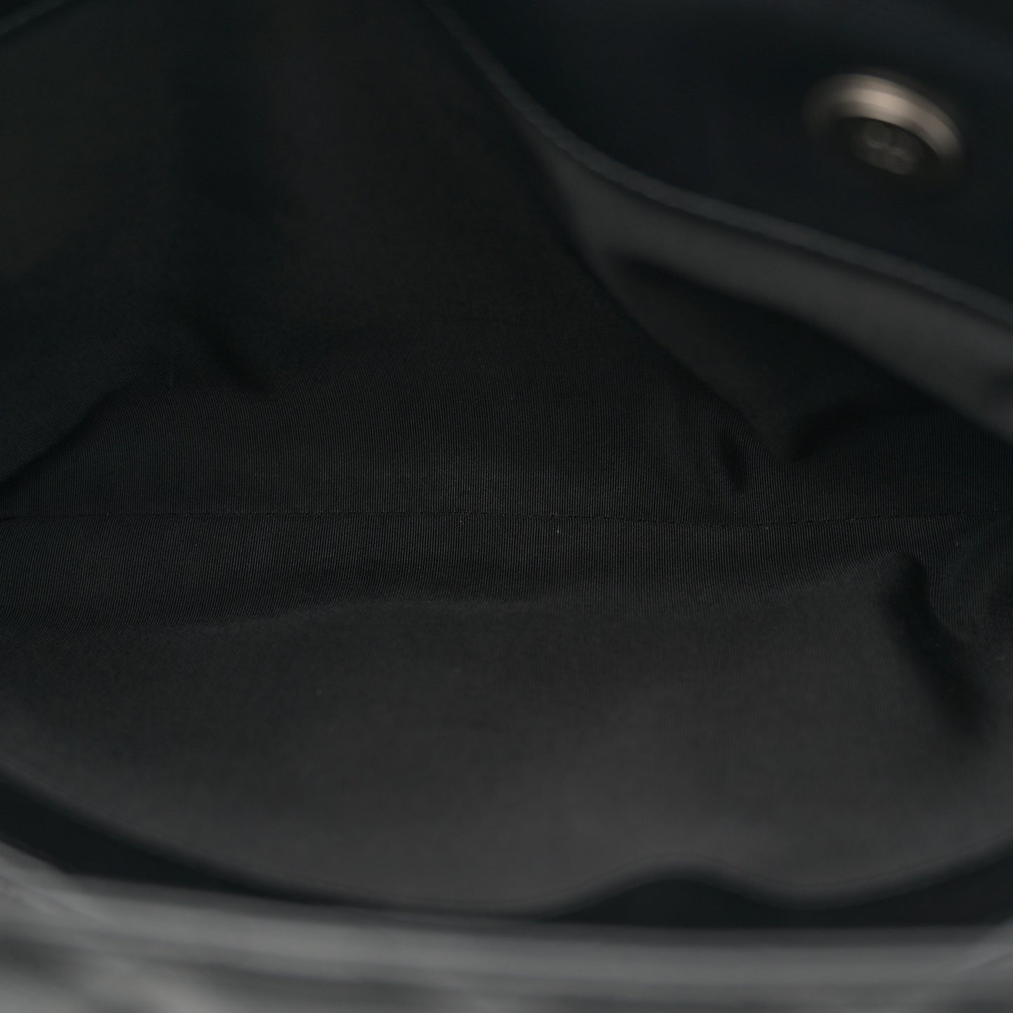 Caviar Quilted City Shopping Tote Black