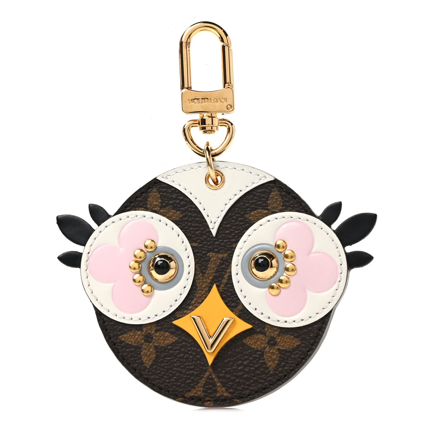 Monogram Lovely Birds Bag Charm