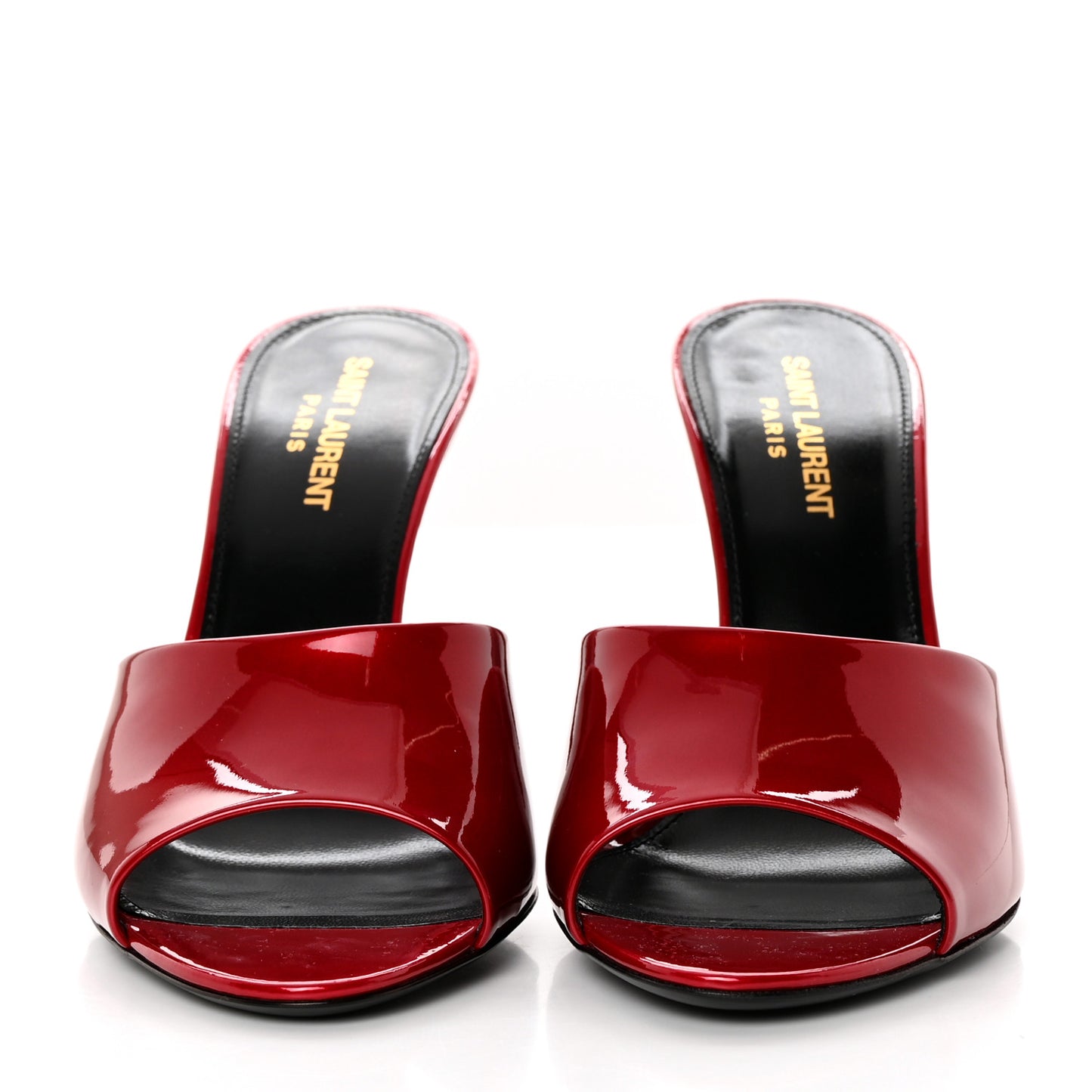 Vernice Gloss La 16 95 Mule Sandals 38 Tibet Red