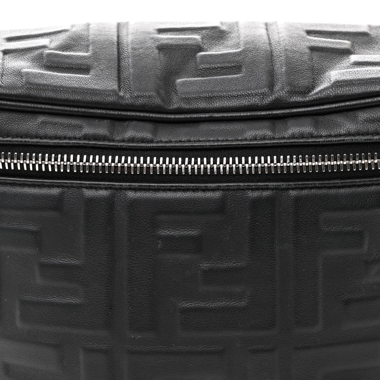 Nappa FF 1974 Embossed Belt Bag Black
