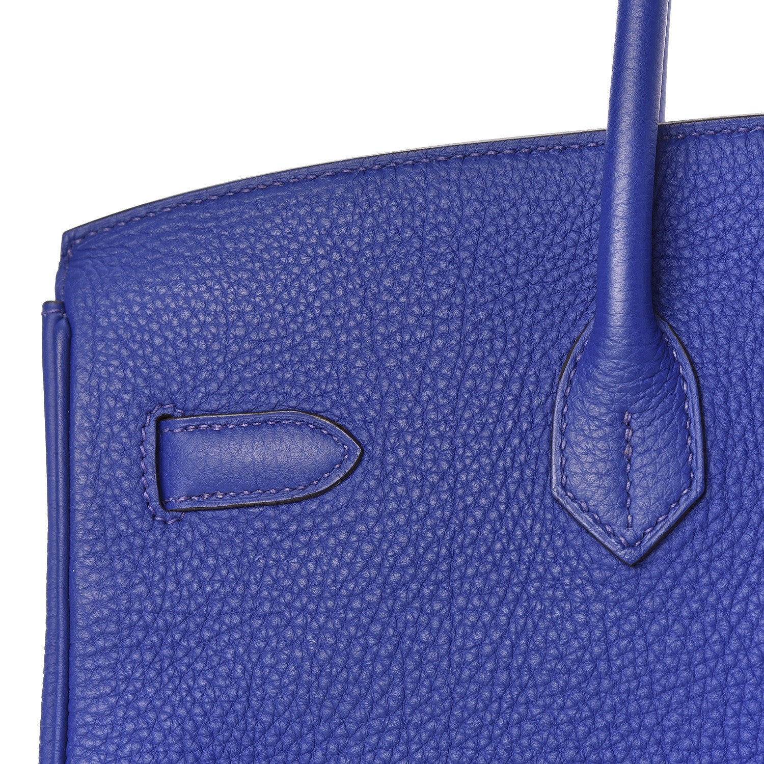Hermes Togo Birkin 35 Bleu Electrique 11 of 35