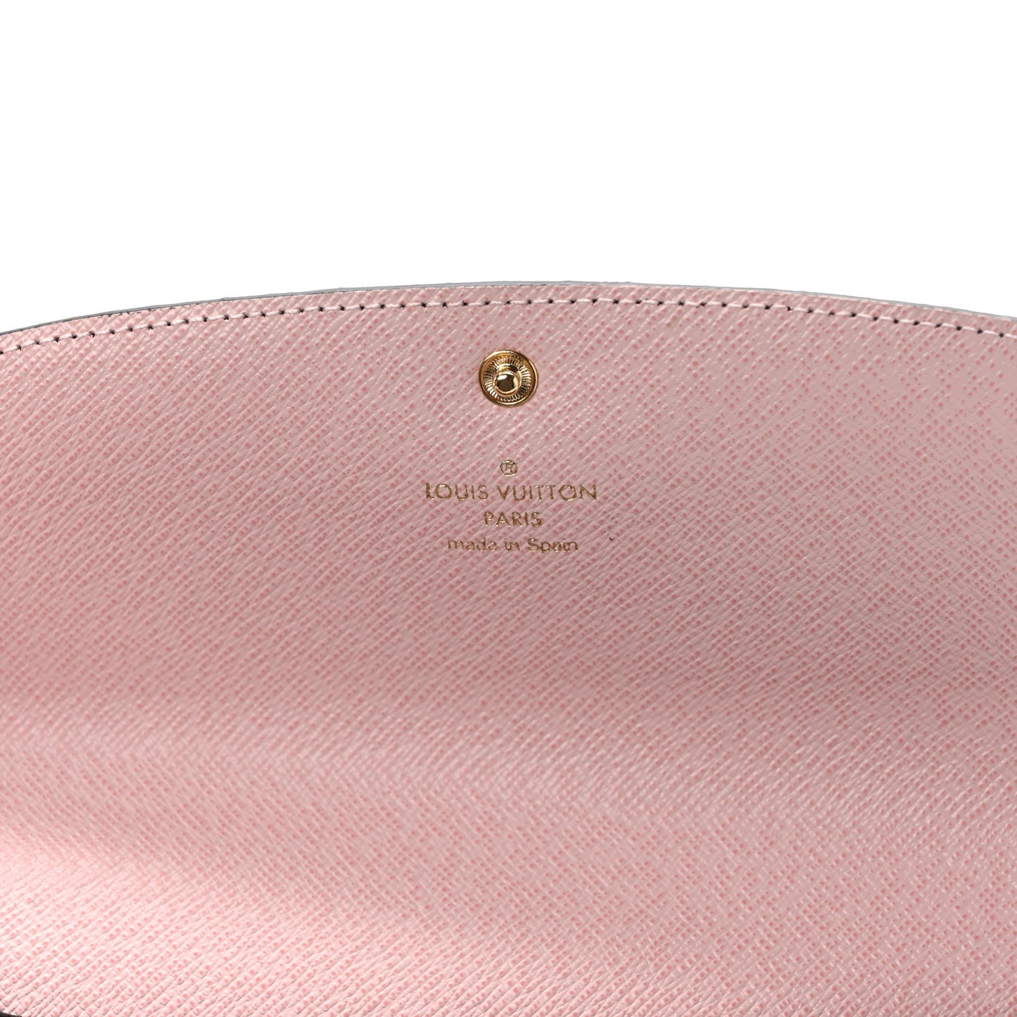 Monogram Emilie Wallet Rose Ballerine