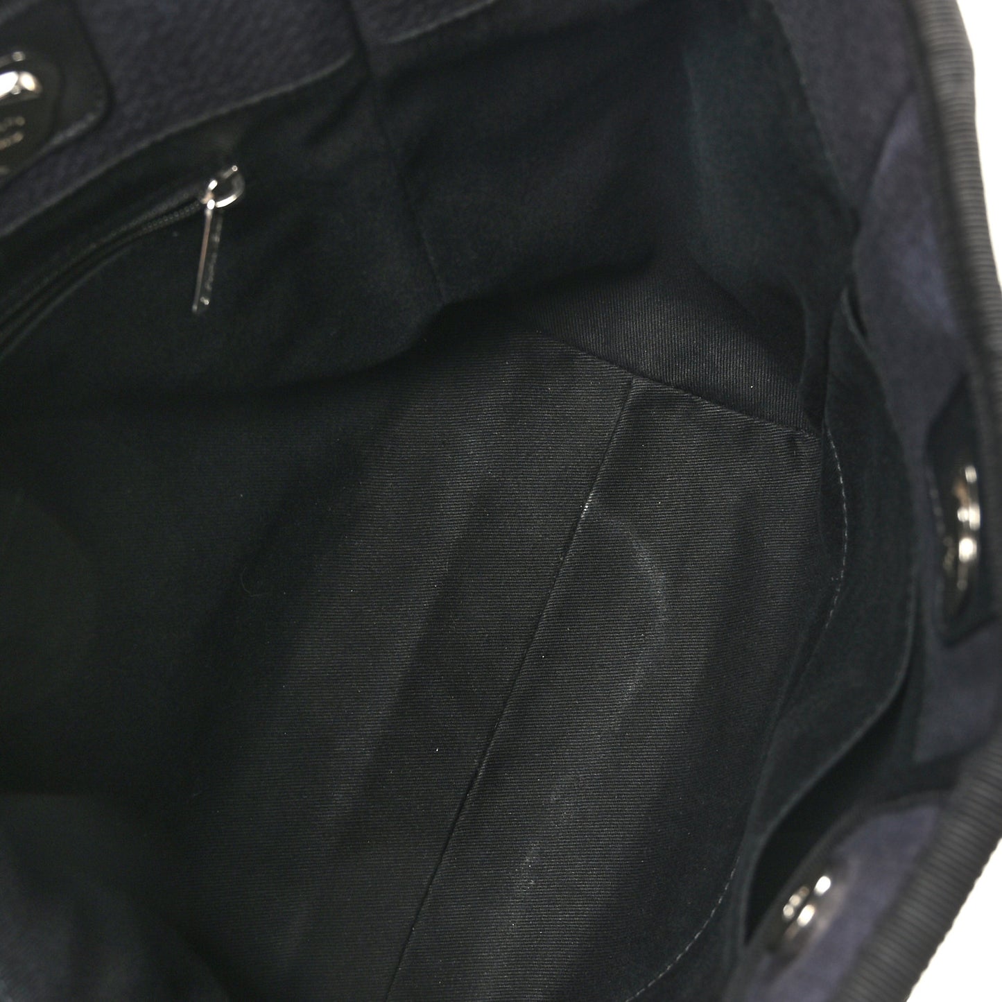 Mixed Fibers Small Deauville Tote Black