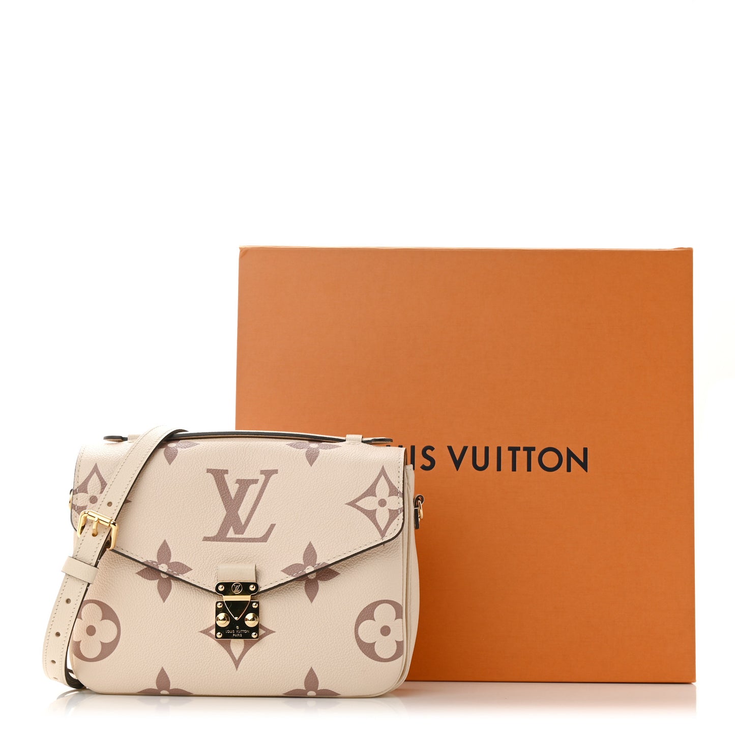 Empreinte Monogram Giant Pochette Metis Creme Bois de Rose