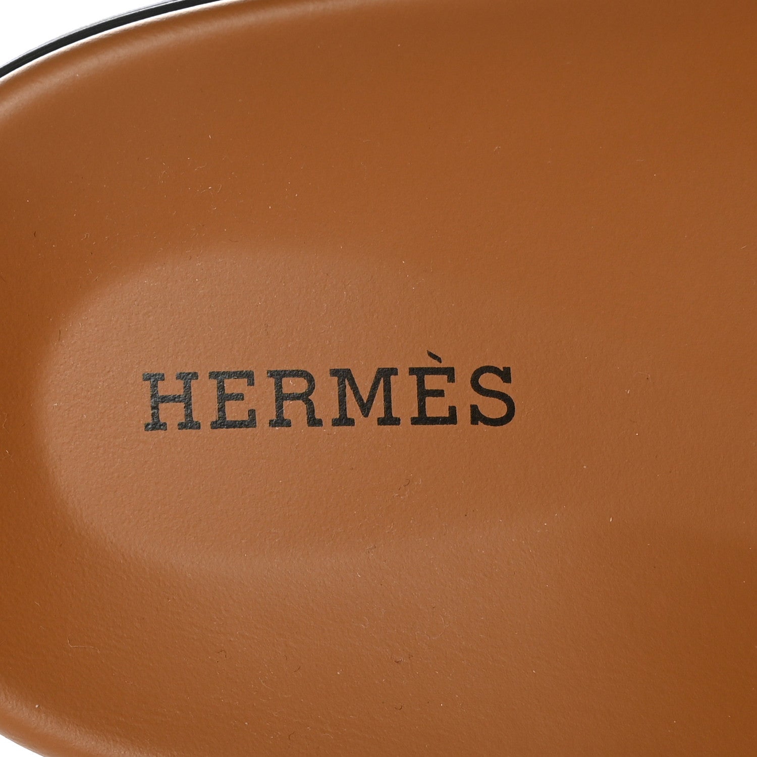 Hermes Calfskin Mens Chypre Sandals 42.5 Gold 7 of 8