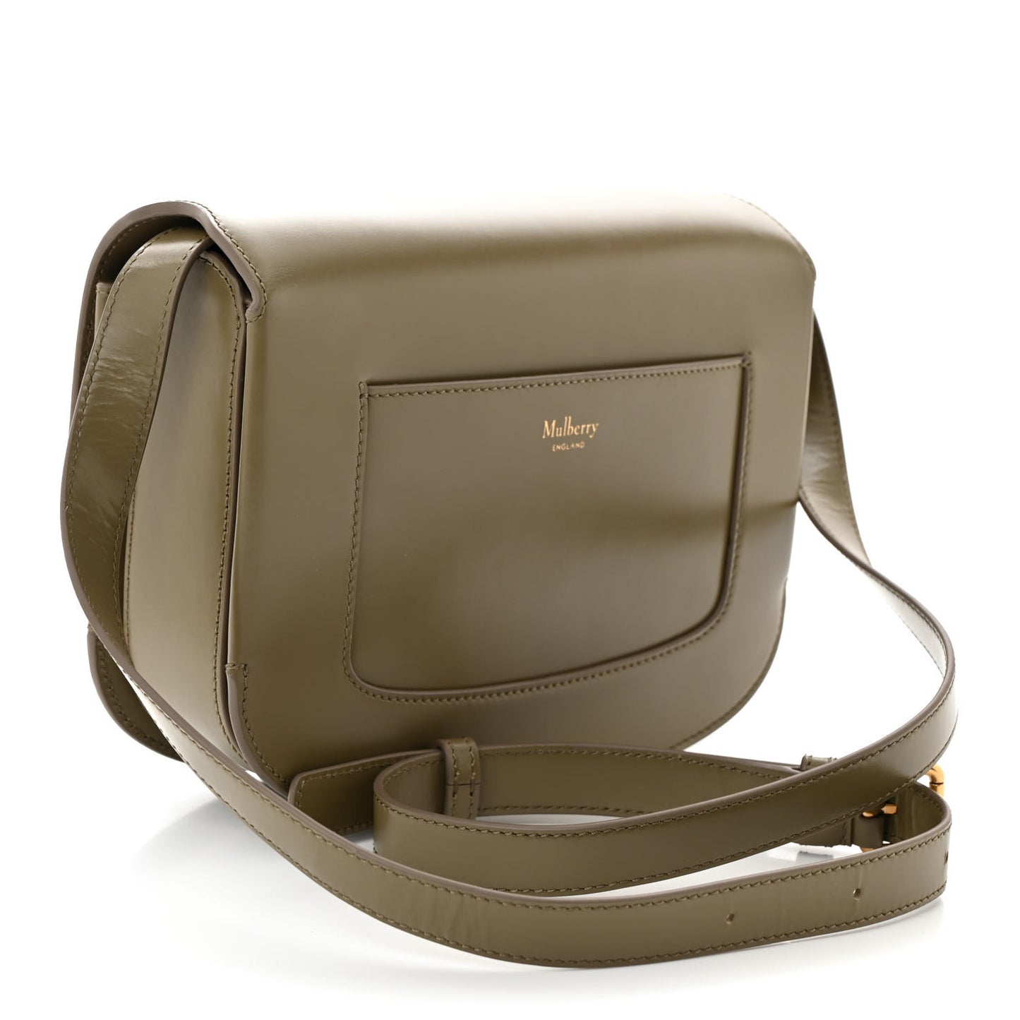 Super Lux Calfskin Small Pimlico Satchel Clay