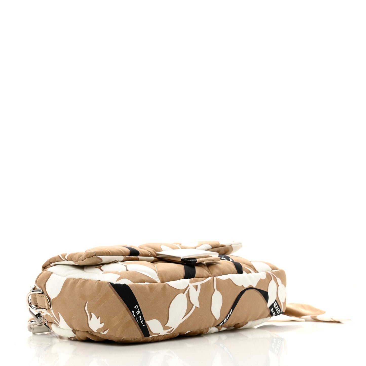 Seta Logo Rosa Scarf Baguette Beige Amido White
