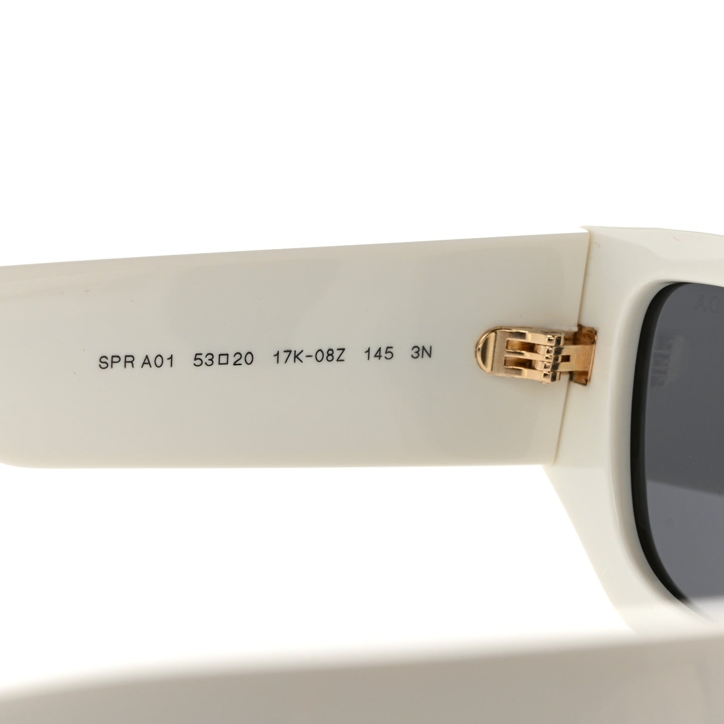 Acetate Pillow Sunglasses SPR A01 White
