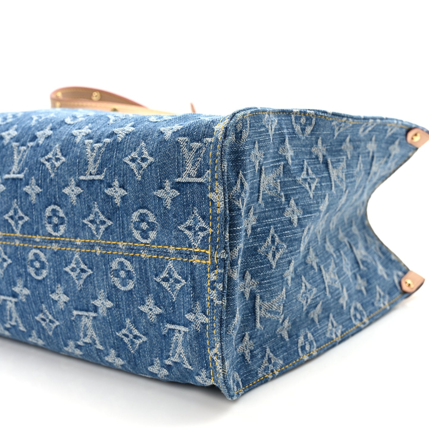 Monogram Denim Onthego MM Blue