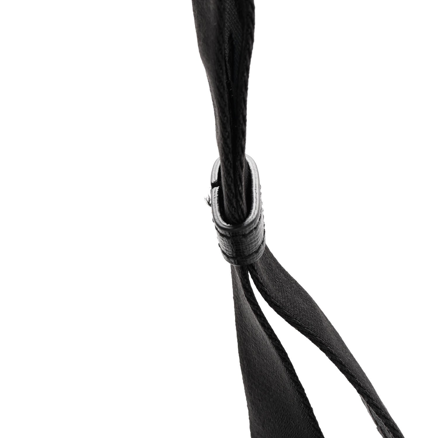 Off-White Saffiano Striped Diag Belt Bag Black 10 of 11