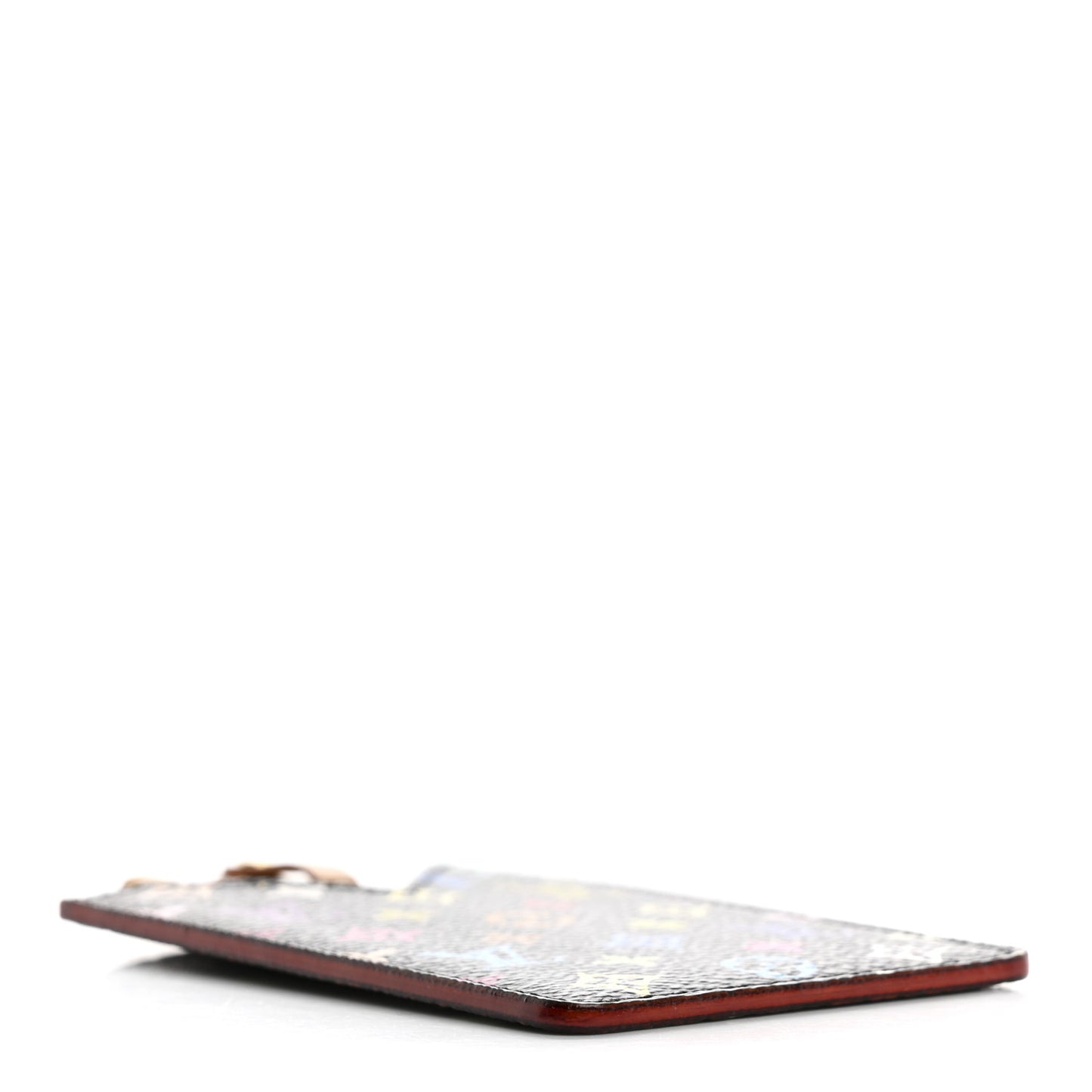 Monogram Multicolor Mirror and Case Pouch Black