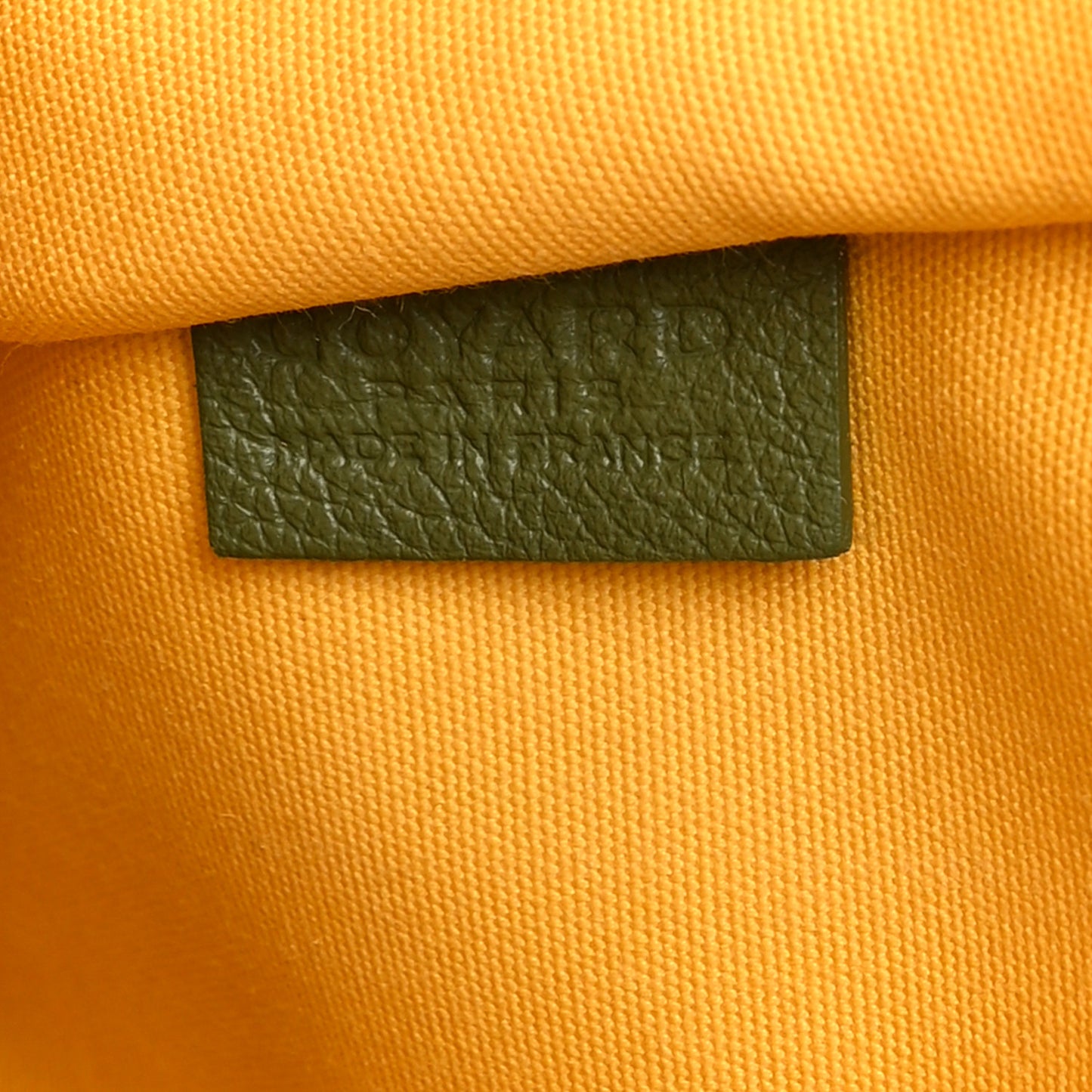 Goyardine Villette MM Tote Khaki