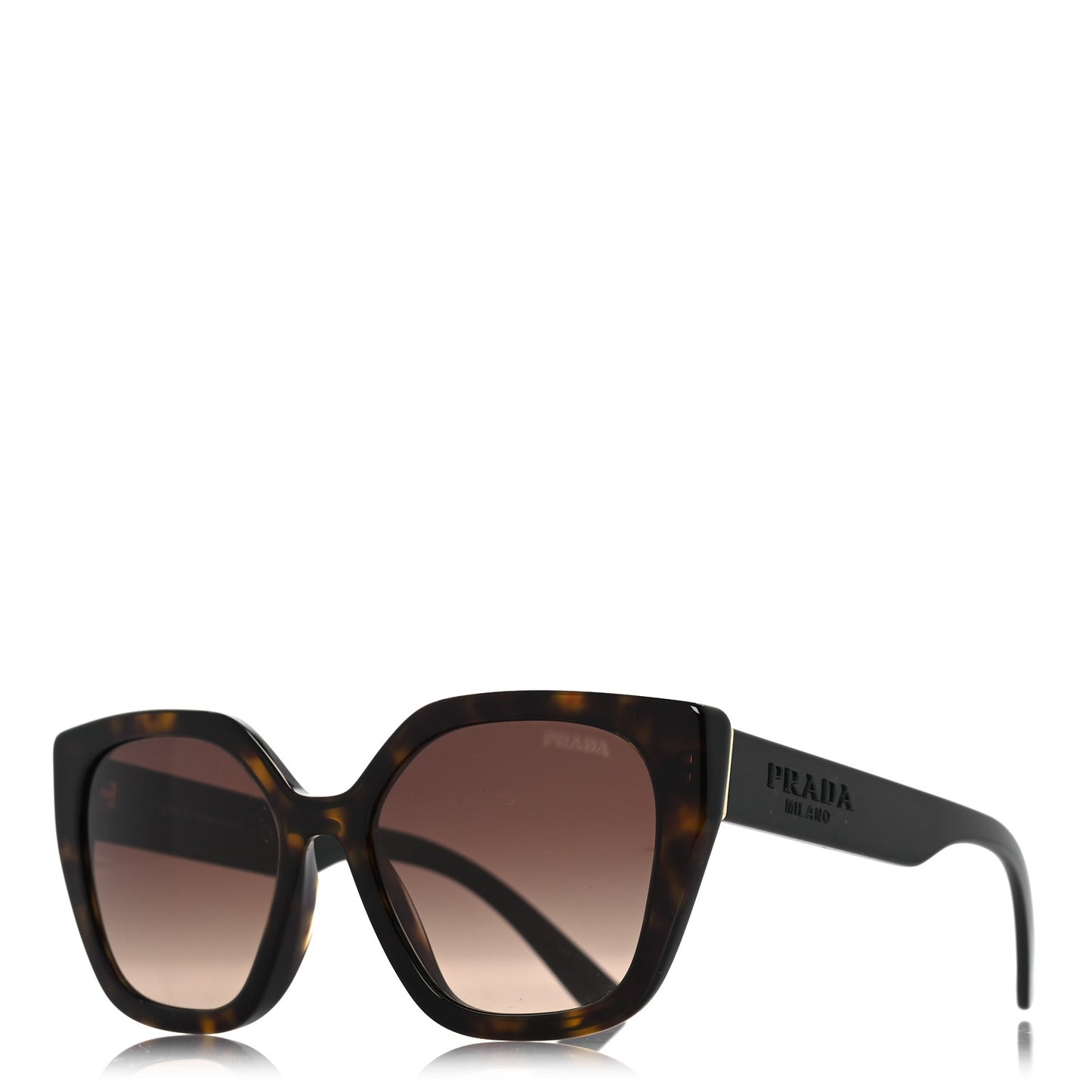 Acetate Cat Eye Sunglasses SPR 24X Havana