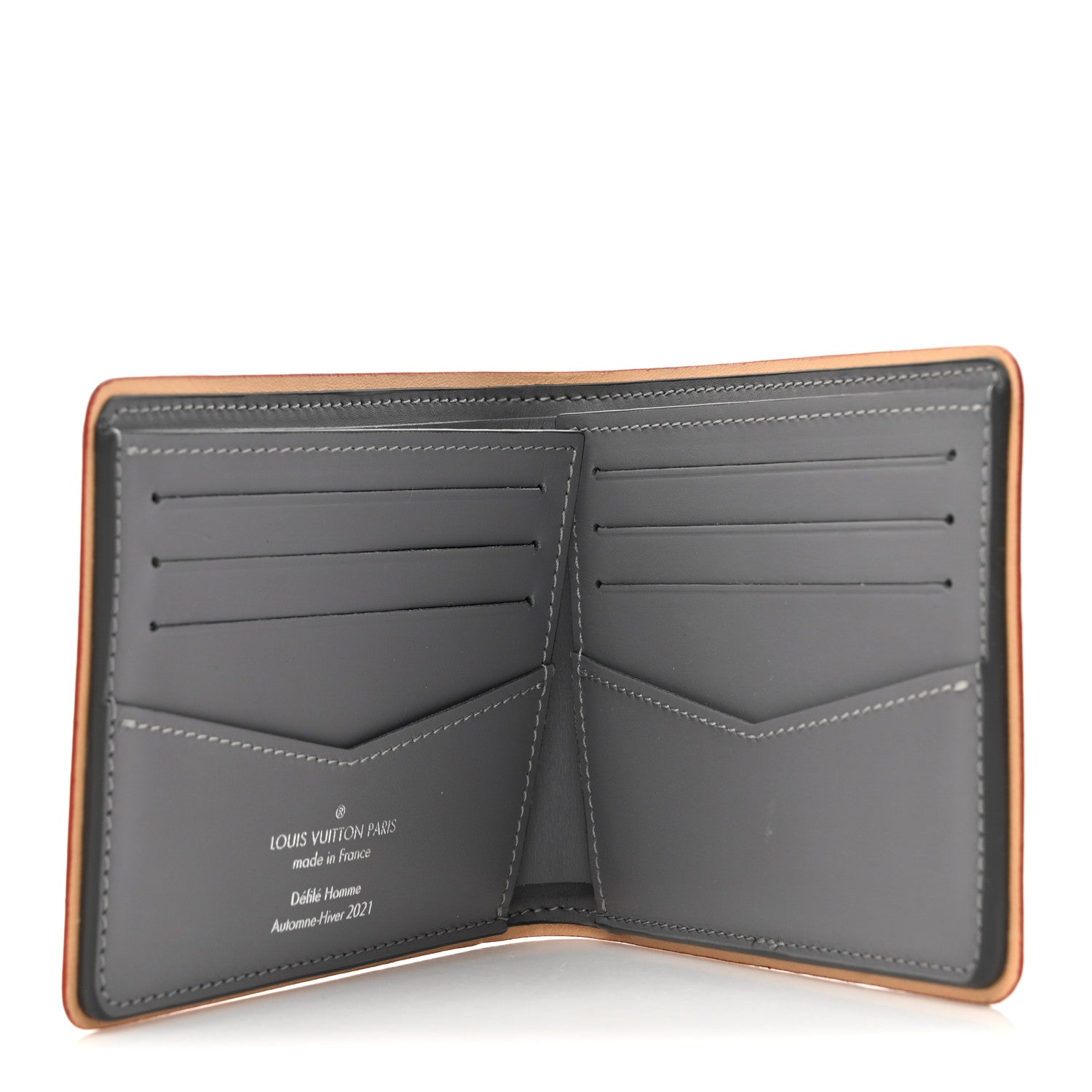 Louis Vuitton Monogram Mirror Slender Wallet Silver 5 of 8