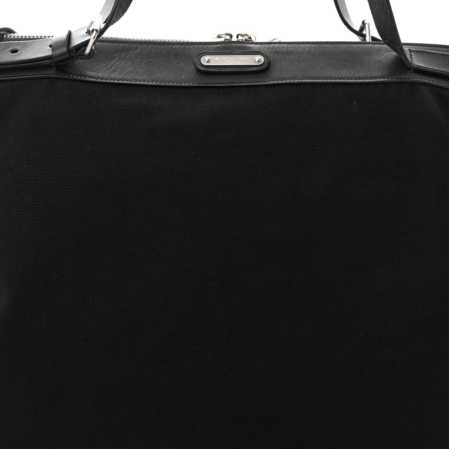 Canvas ID Shopping Bag Black