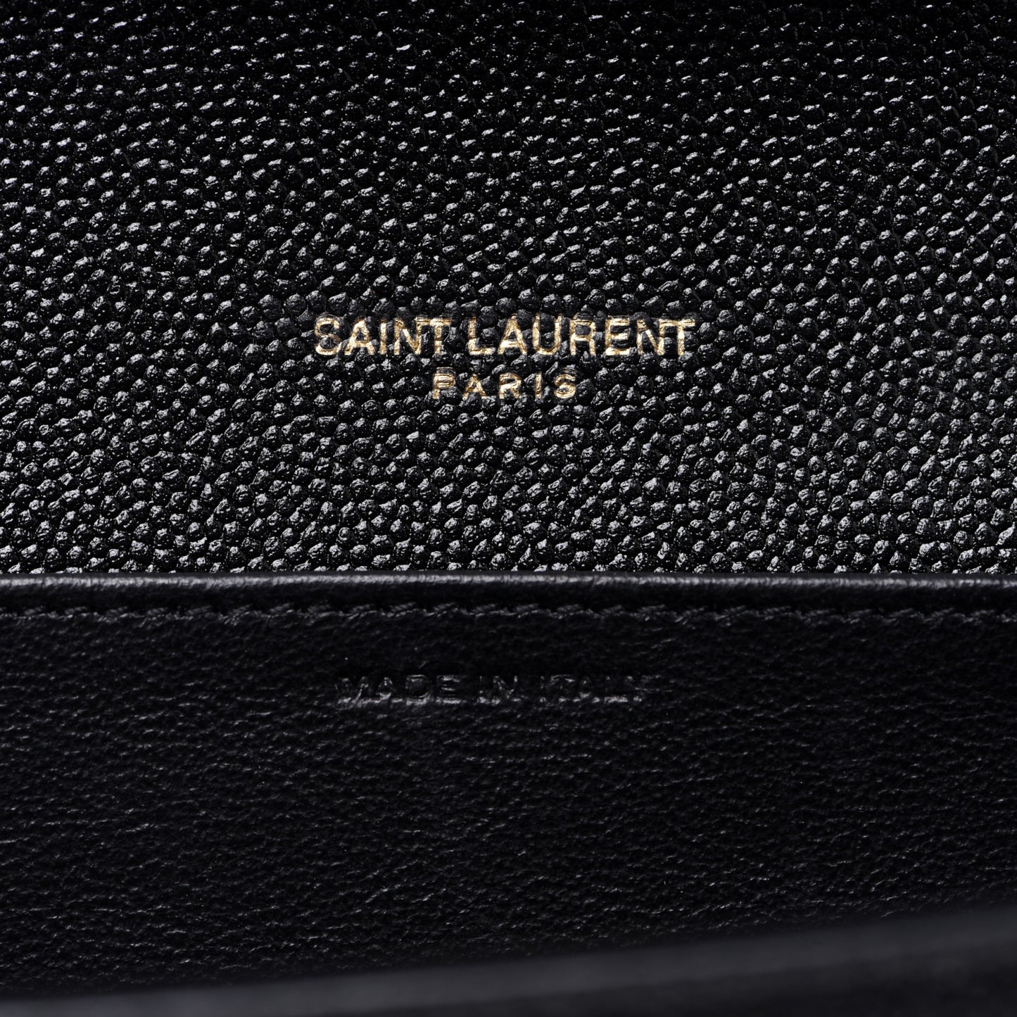Grain De Poudre Uptown Chain Wallet Black