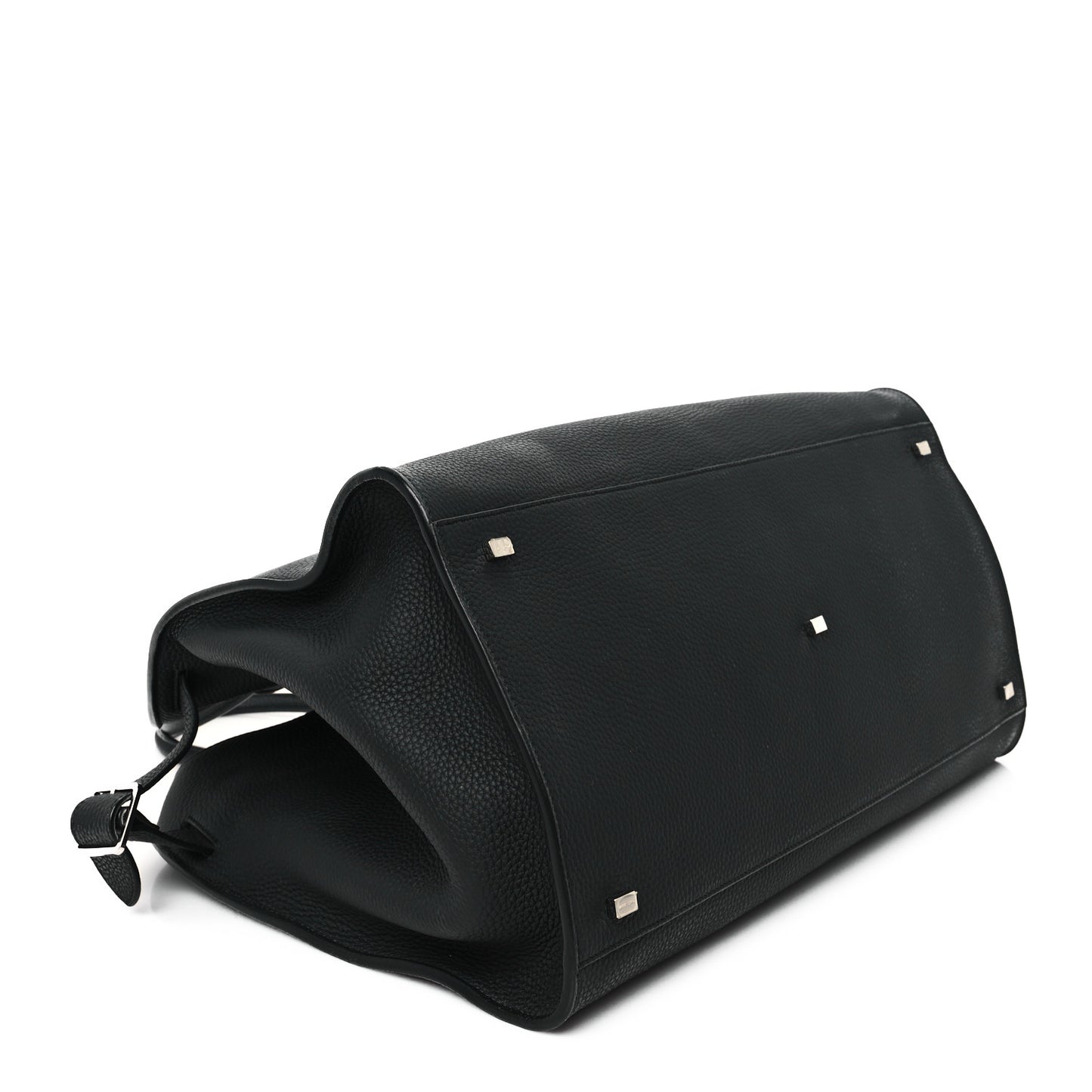 Grained Calfskin Soft Margaux 17 Black