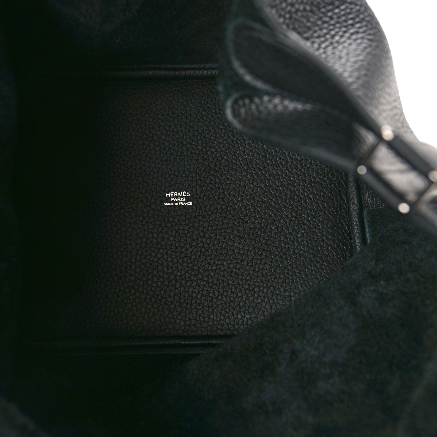 Taurillon Clemence Picotin Lock 22 MM Black