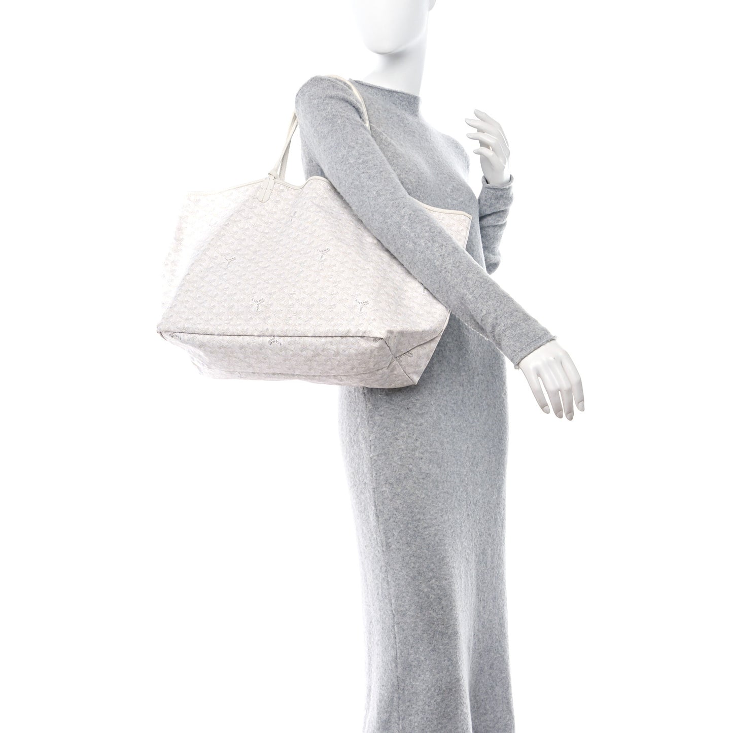 Goyardine Saint Louis PM White