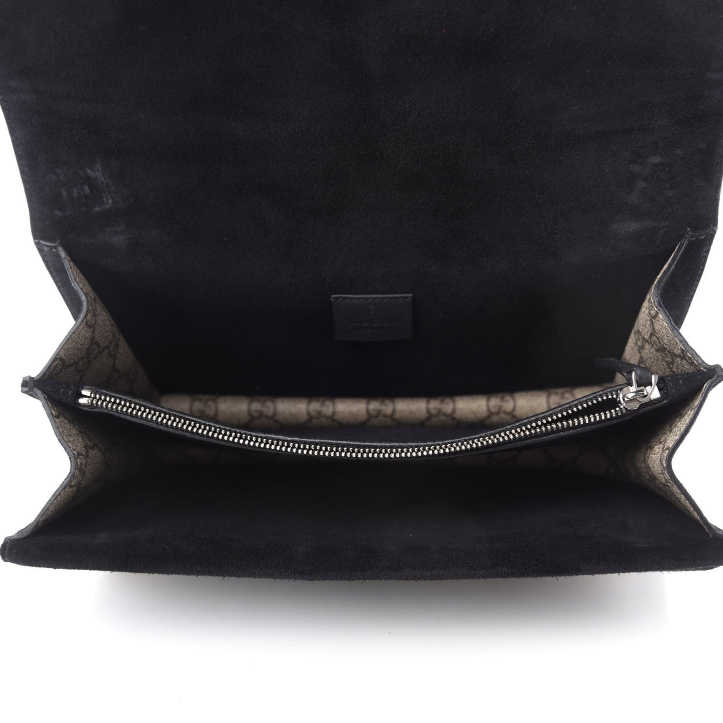 GG Supreme Monogram Small Dionysus Shoulder Bag Black