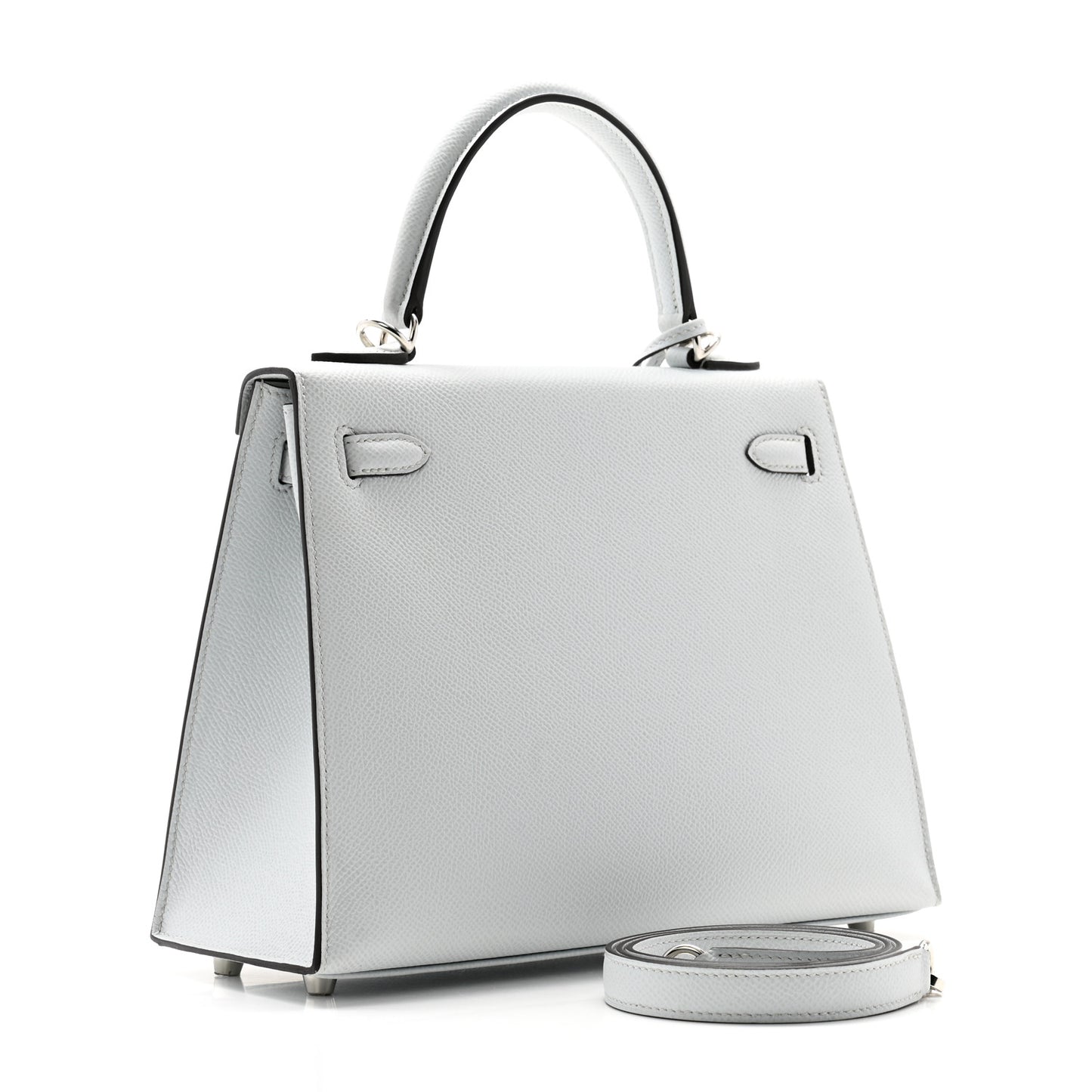 Epsom Kelly Sellier 25 Gris Platine