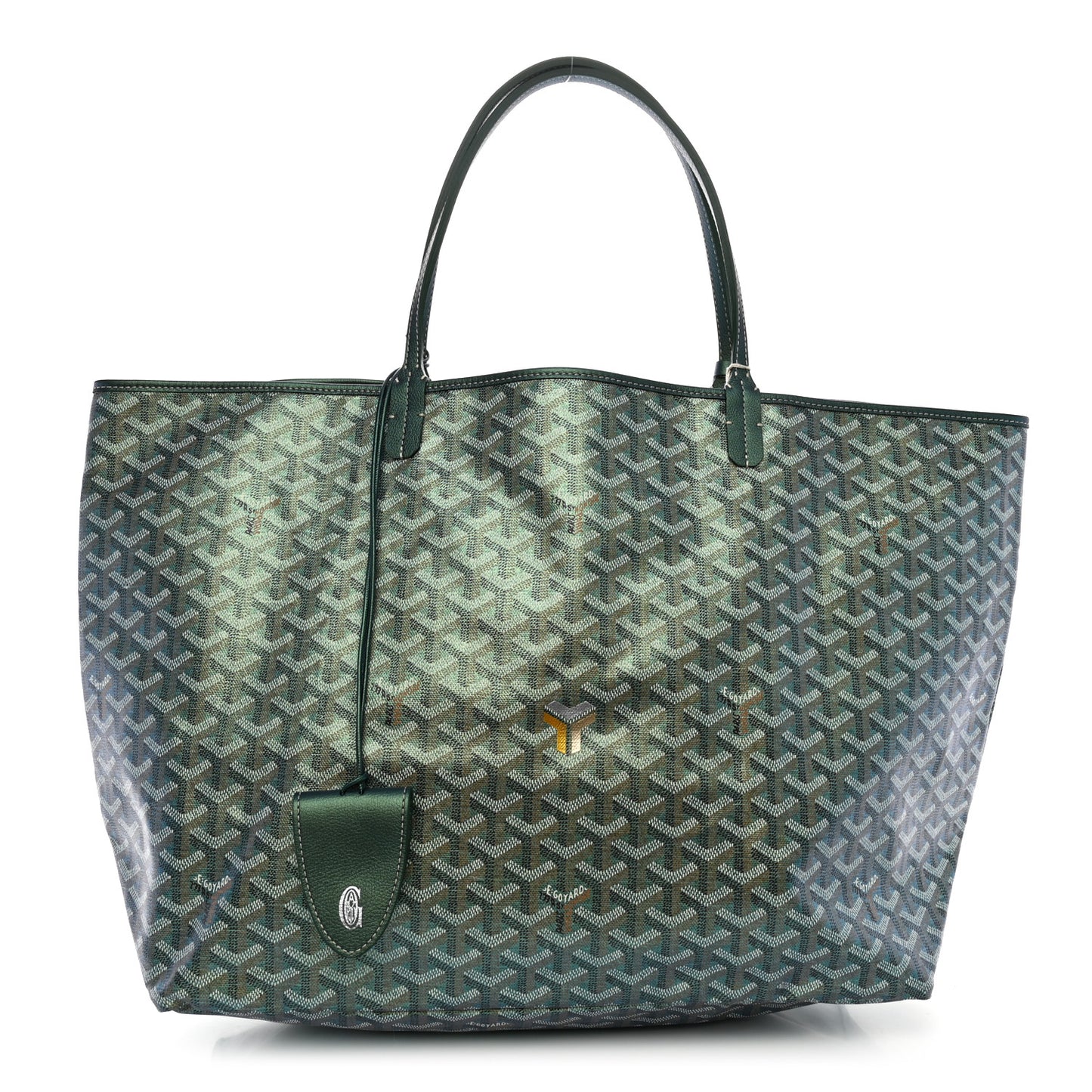 Iridescent Goyardine Saint Louis GM Pearly Green