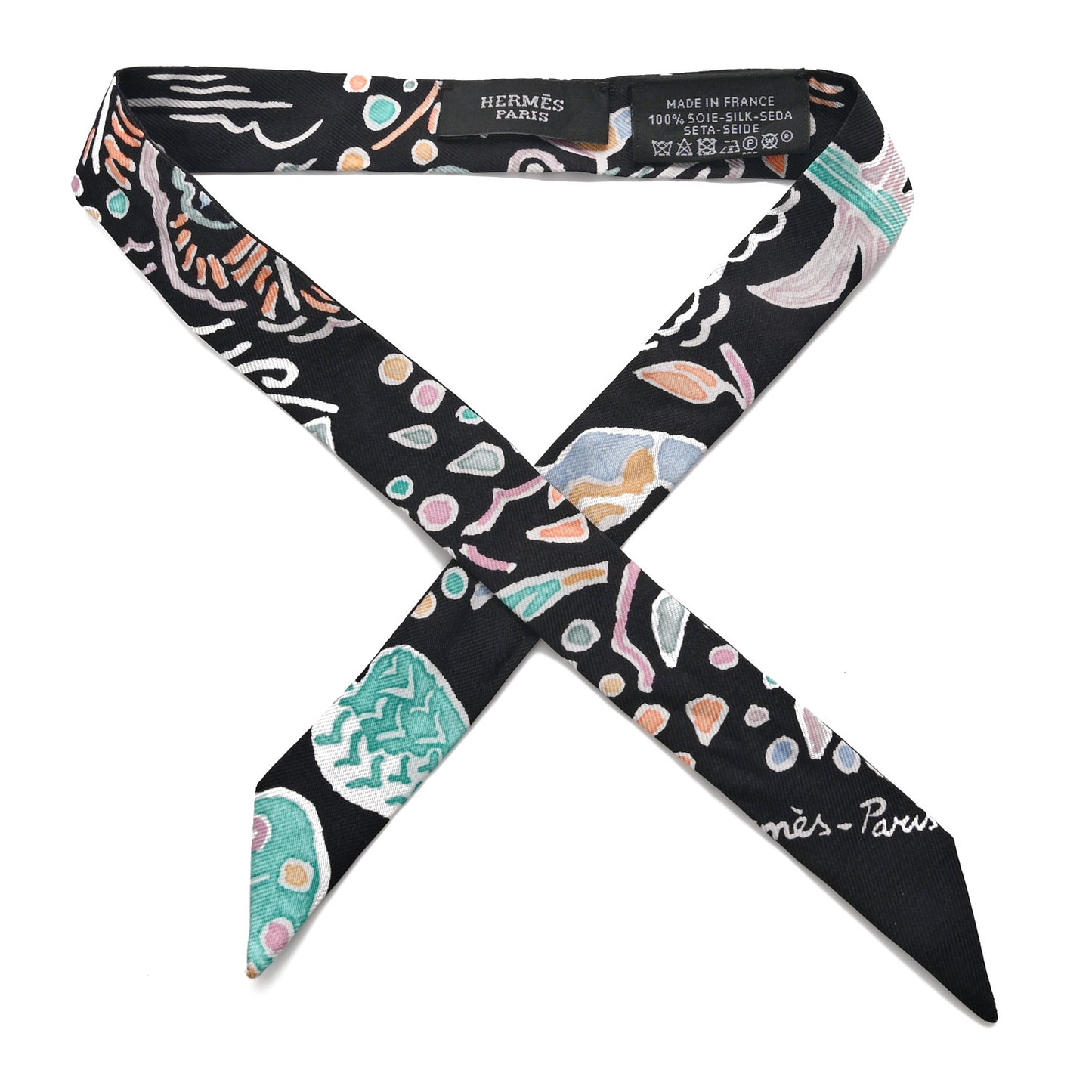 Silk Isola Di Primavera Doll Twilly Black Vert Rose