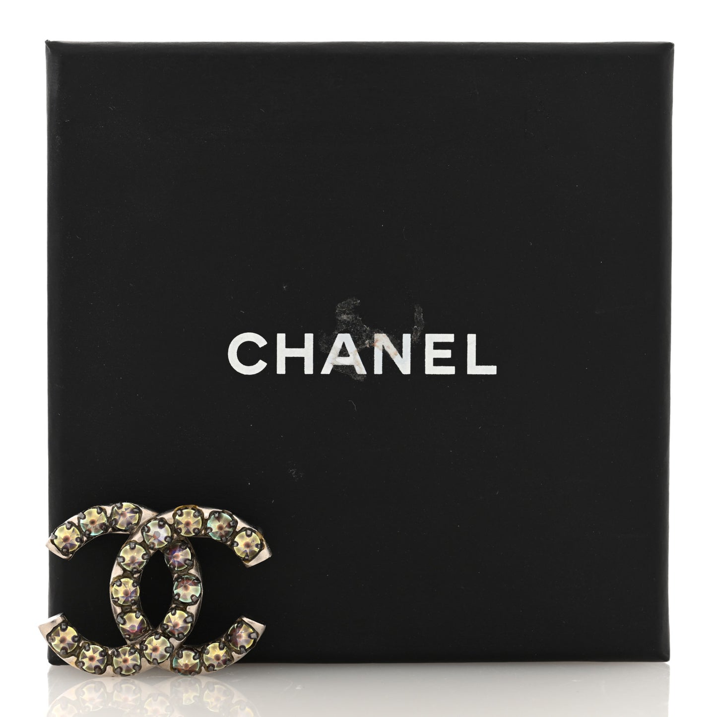 Crystal CC Brooch Multicolor