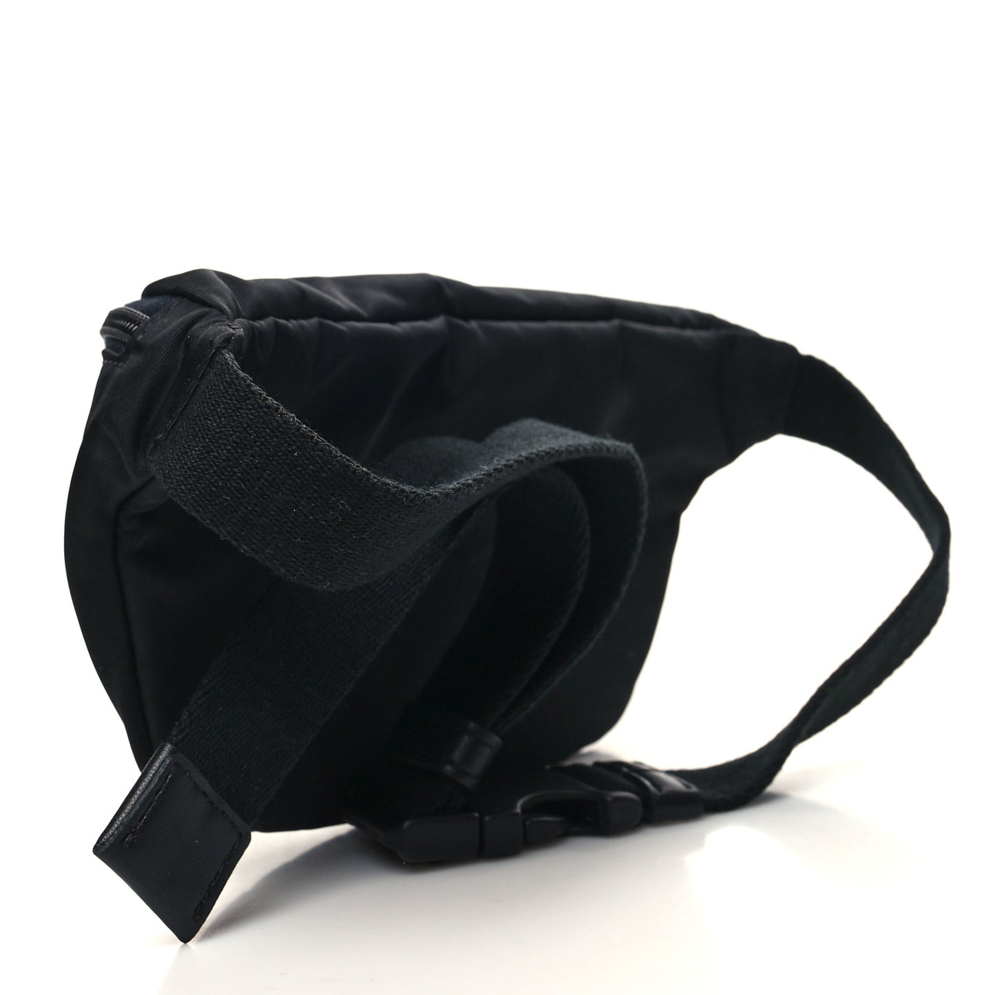 Nylon Logo Belt Bag Black