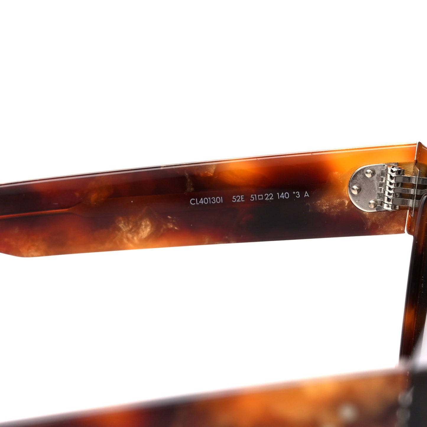 Acetate Square Sunglasses CL401301 Tortoise