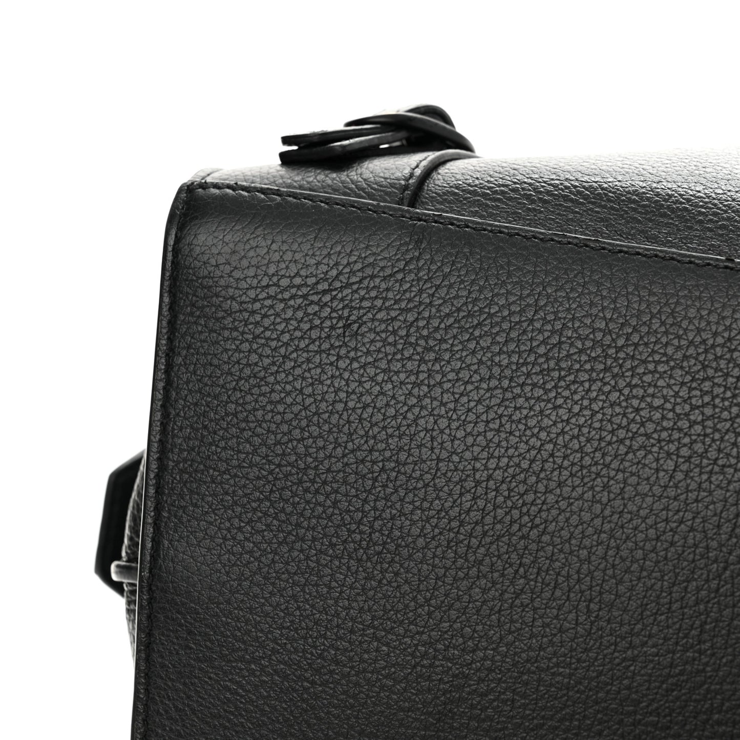 Grained Calfskin Black Hardware Neo Classic City Black