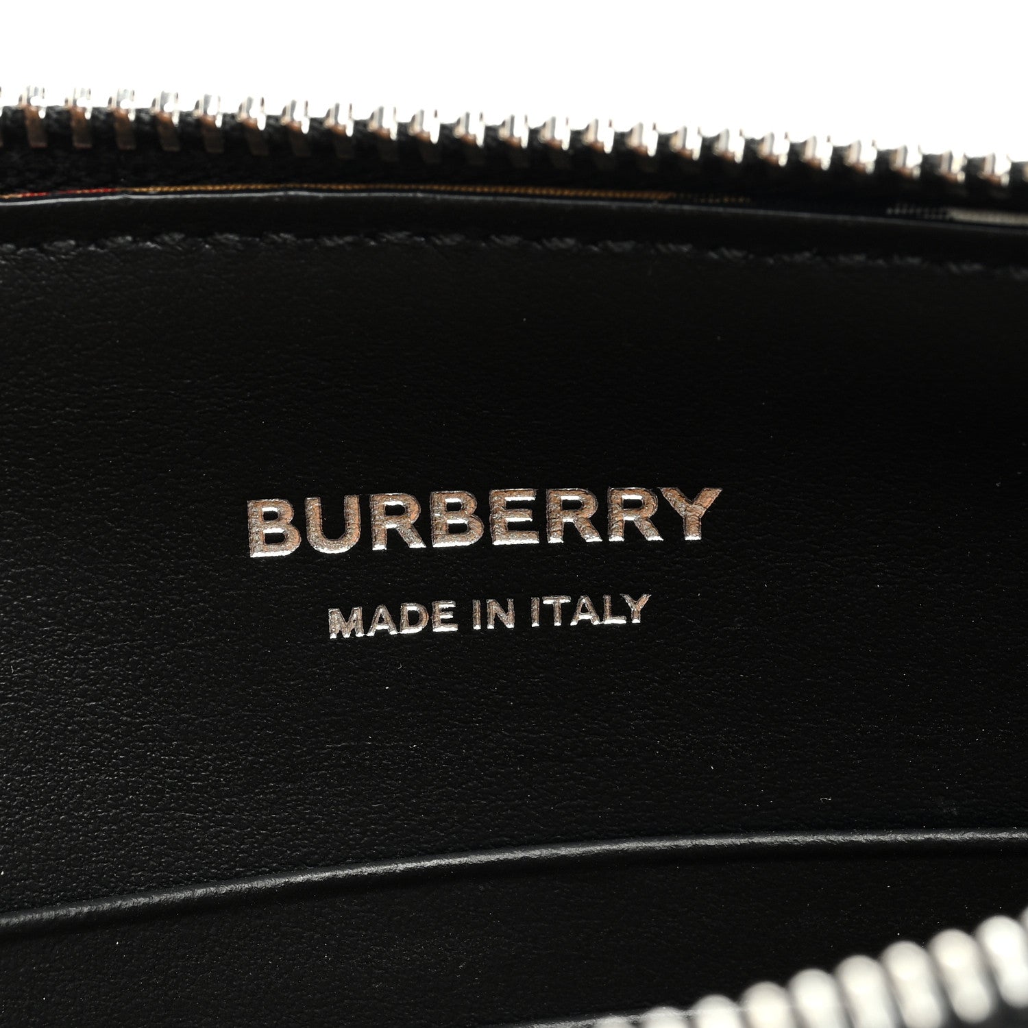 Burberry Grained Calfskin Peyton TB Crossbody Bag Black 6 of 8