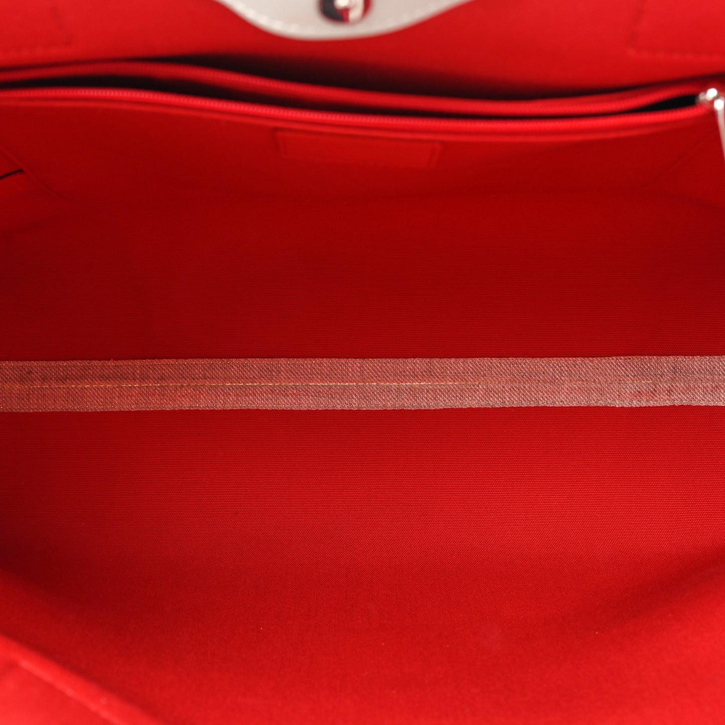 Linen Calfskin Extra Large Nastroloubi F.A.V.L. Tote Alabatre