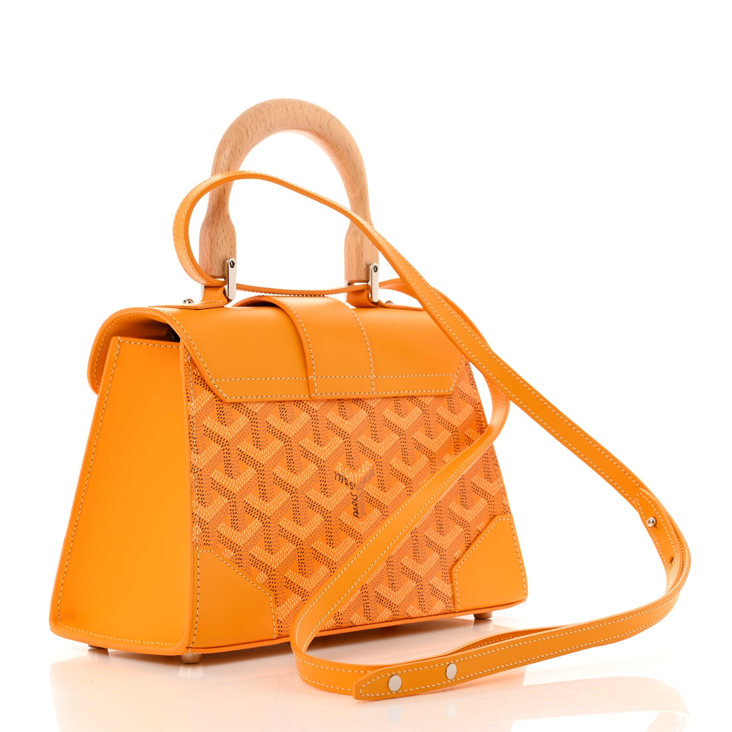 Goyardine Structure Mini Saigon Yellow