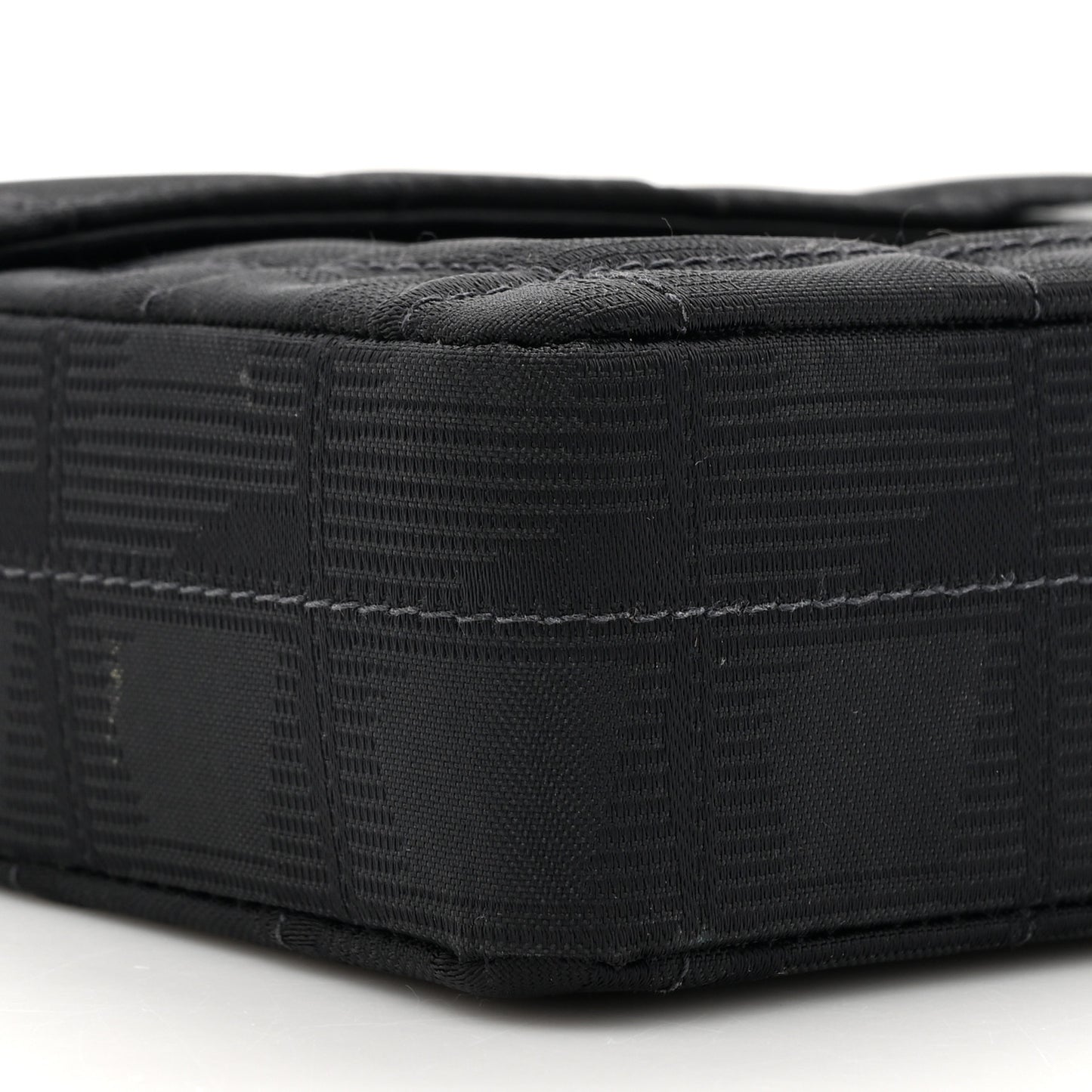 Nylon Travel East West Flap Black