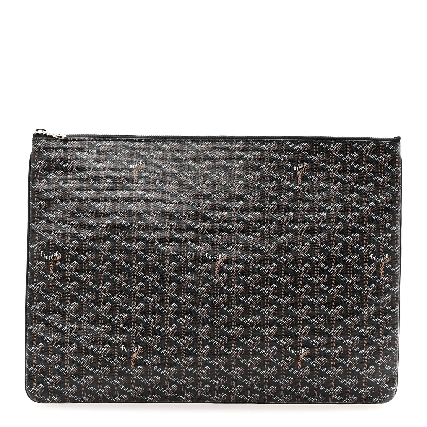 Goyardine Senat Pochette GM Black Gold