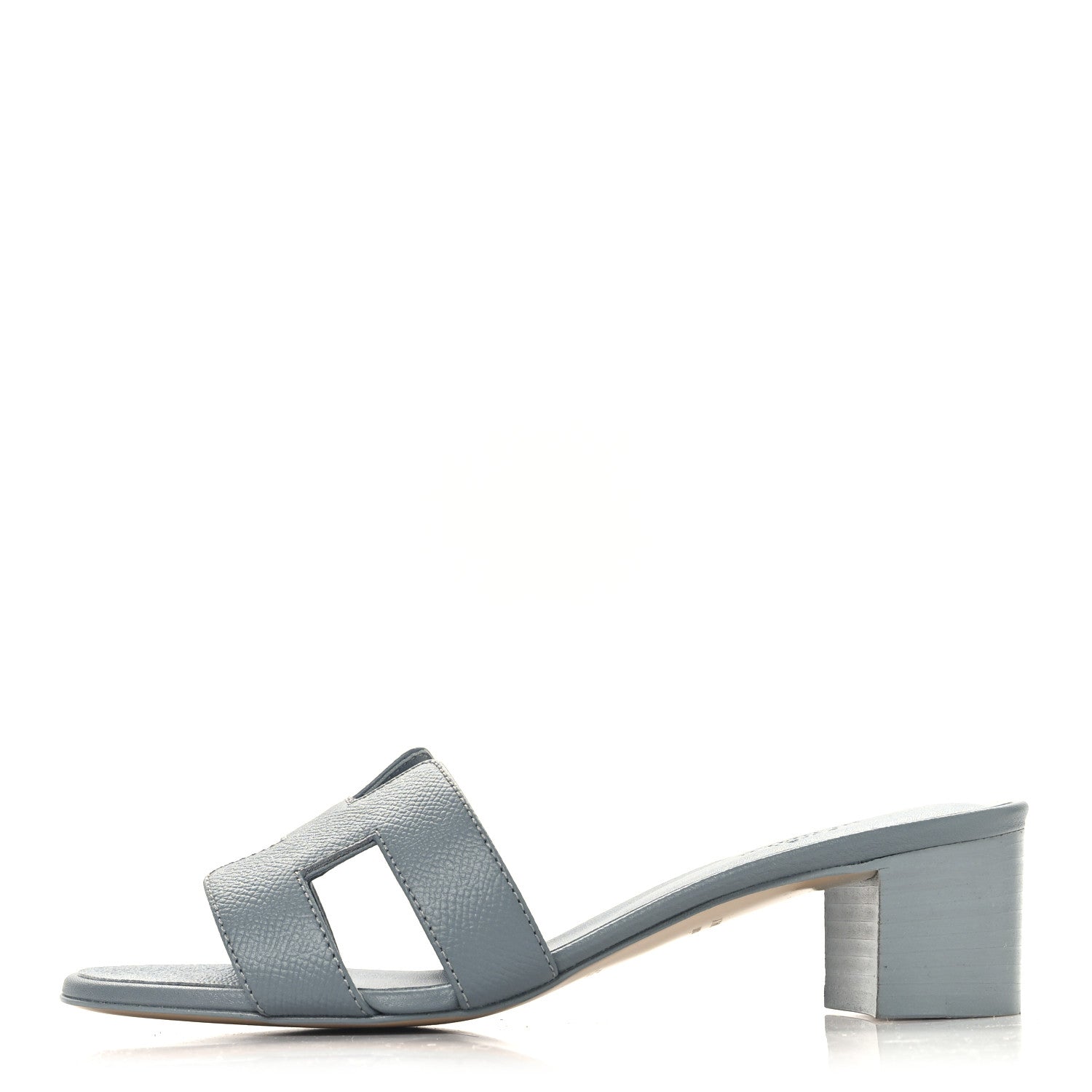 Hermes Epsom Oasis Sandals 35 Gris Antarctique 1 of 10