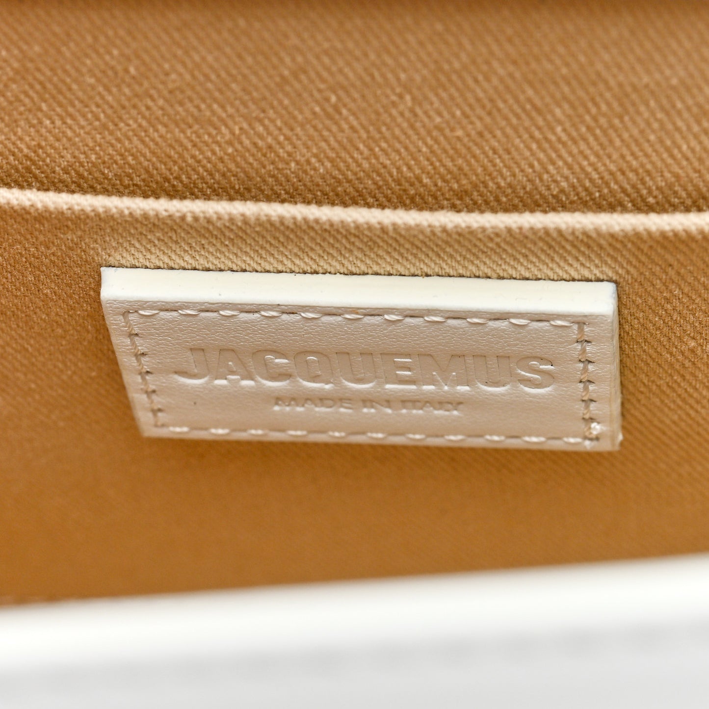 Smooth Calfskin Le Grand Chiquito White