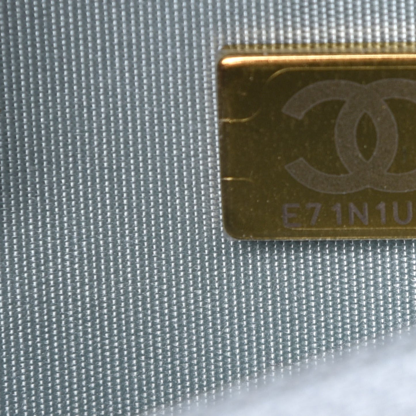 Lambskin Quilted Chanel 19 Wallet On Chain WOC Light Blue