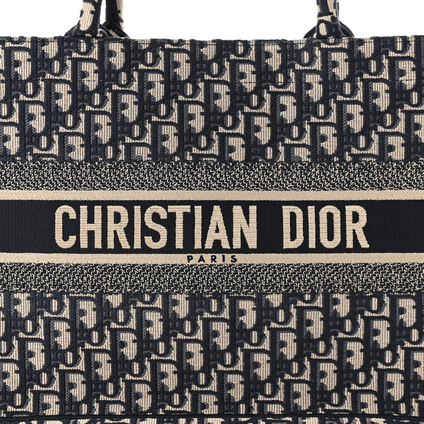 Oblique Medium Book Tote Blue Multicolor