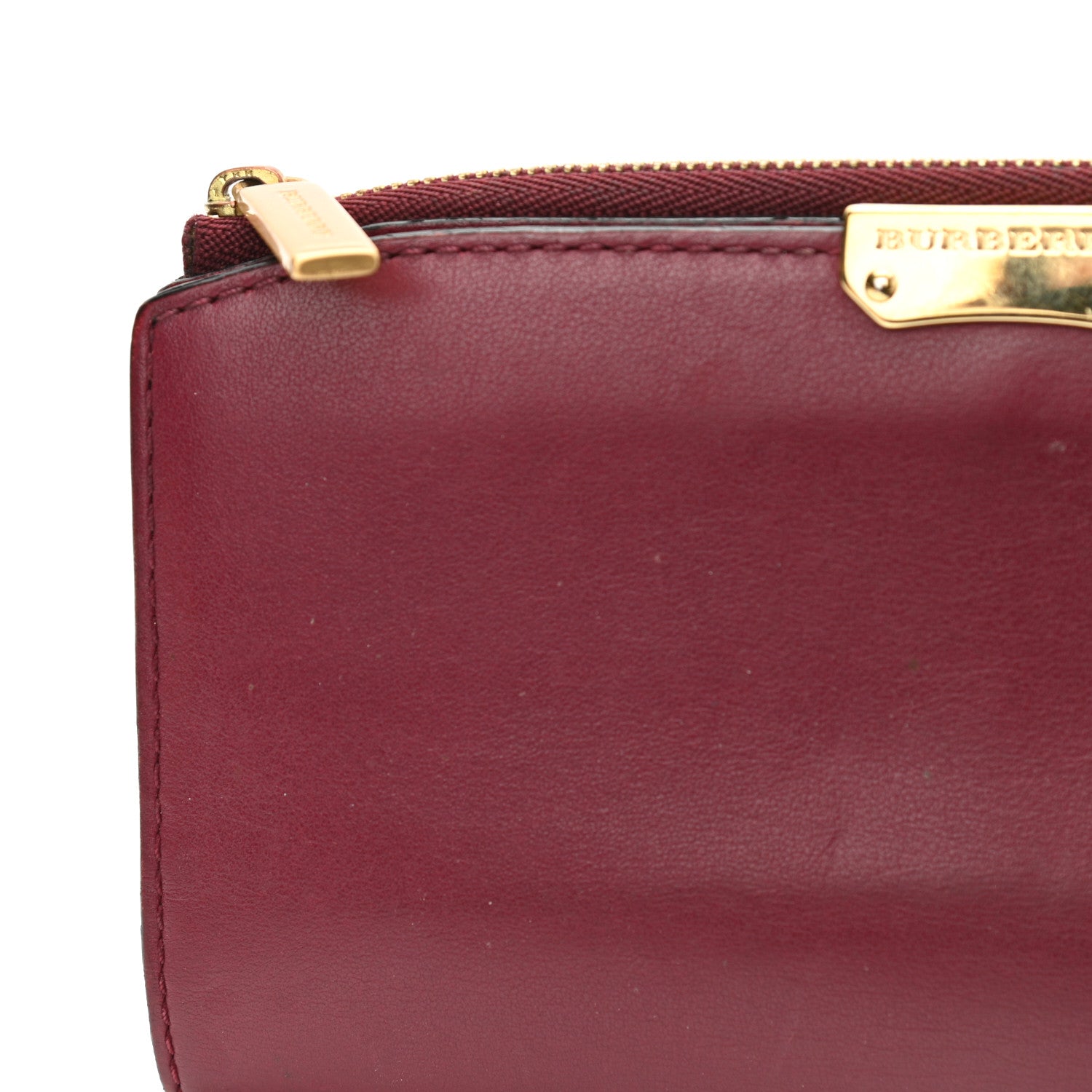 Burberry Calfskin Alvington Continental Wallet Peony Rose 12 of 13