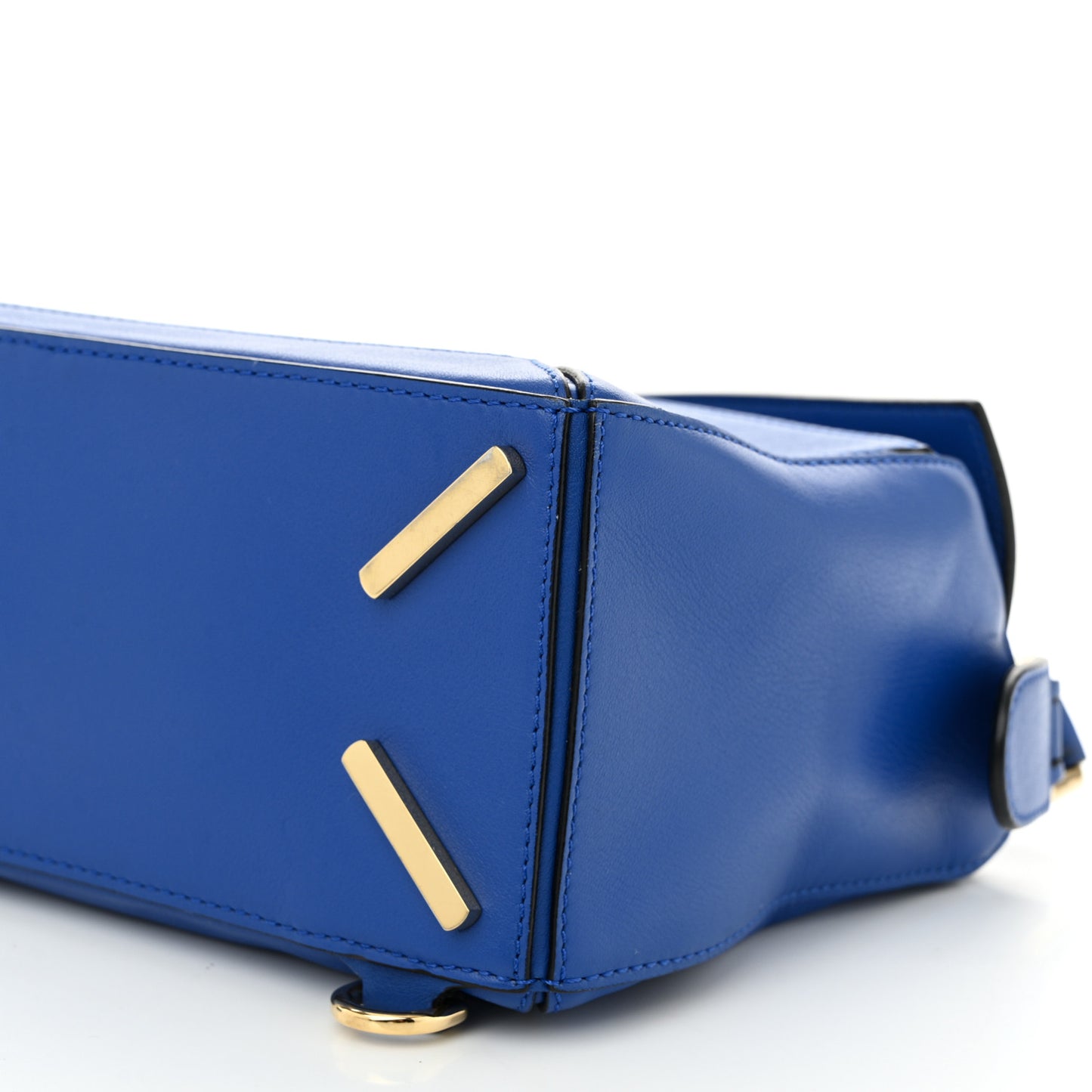 Calfskin Small Puzzle Bag Electric Blue
