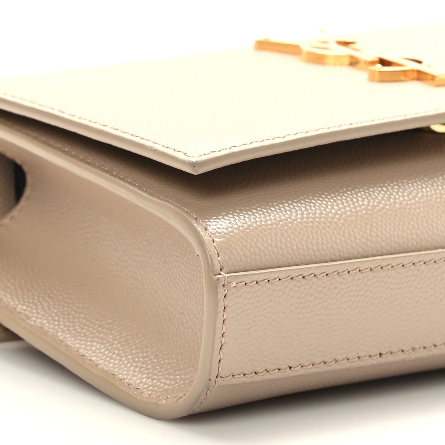 Grain De Poudre Monogram Kate Belt Bag Dark Beige