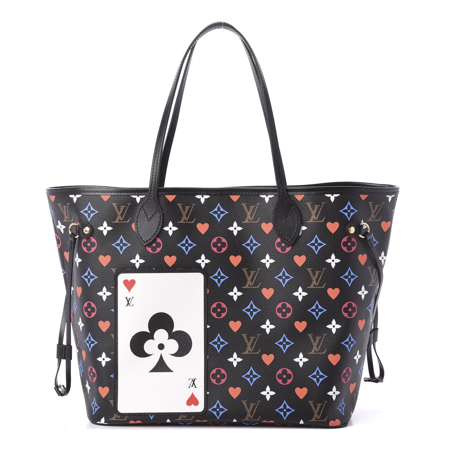 Louis Vuitton Game On Neverfull MM Black 1 of 10