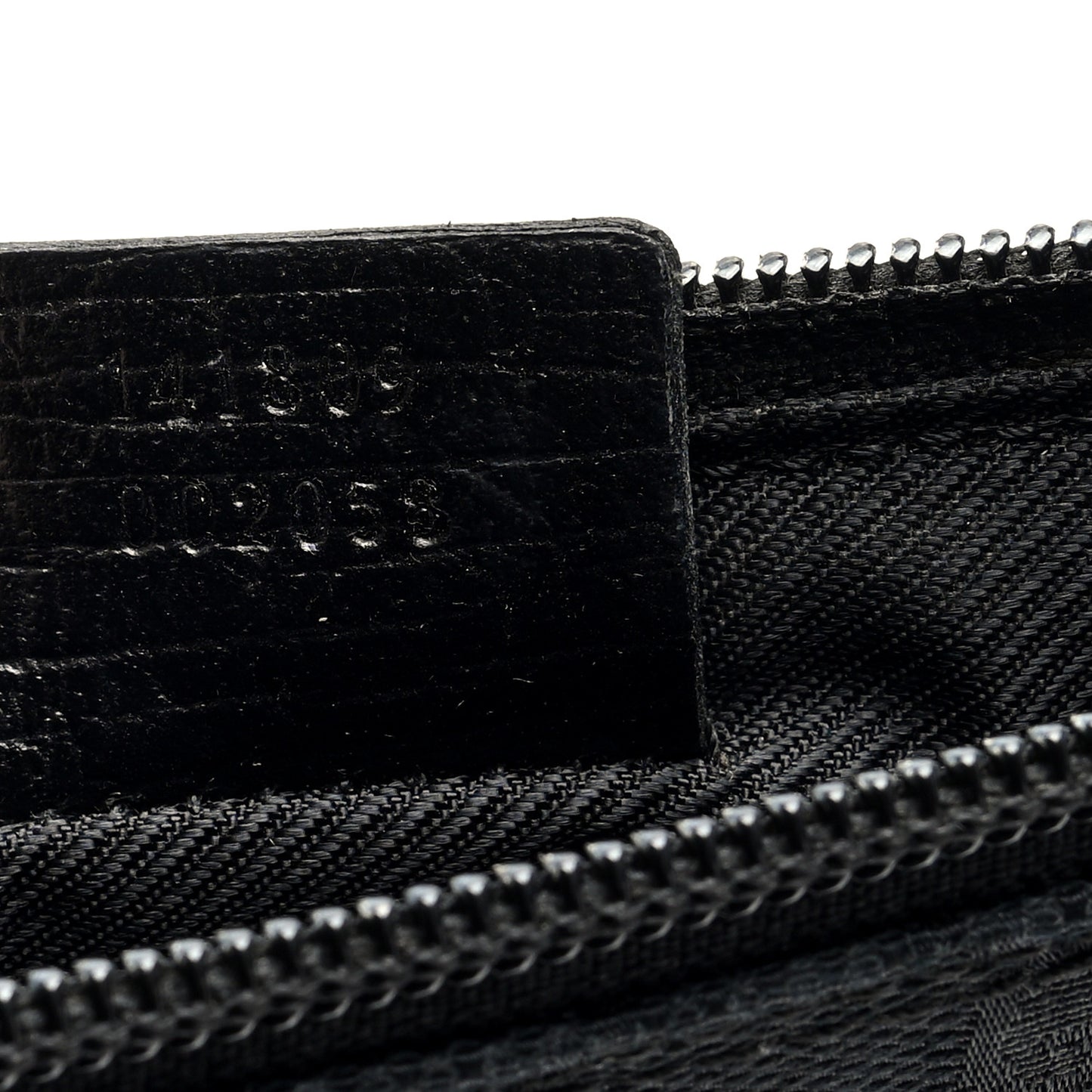 Monogram Web Boat Pochette Black