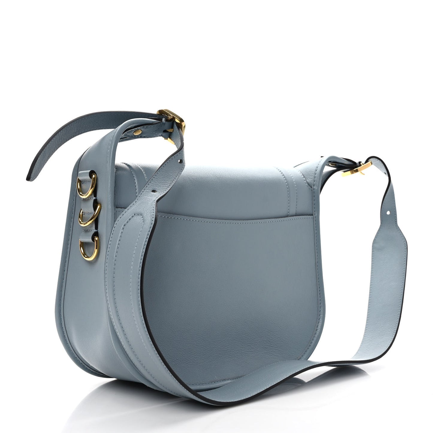Silky Calfskin Sadie Satchel Cloud